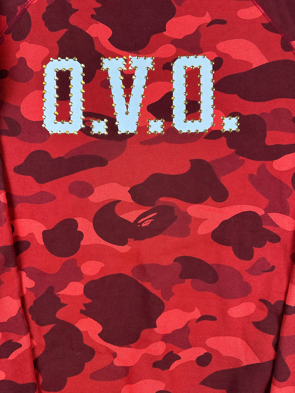 OVO x Bape Camo Crewneck