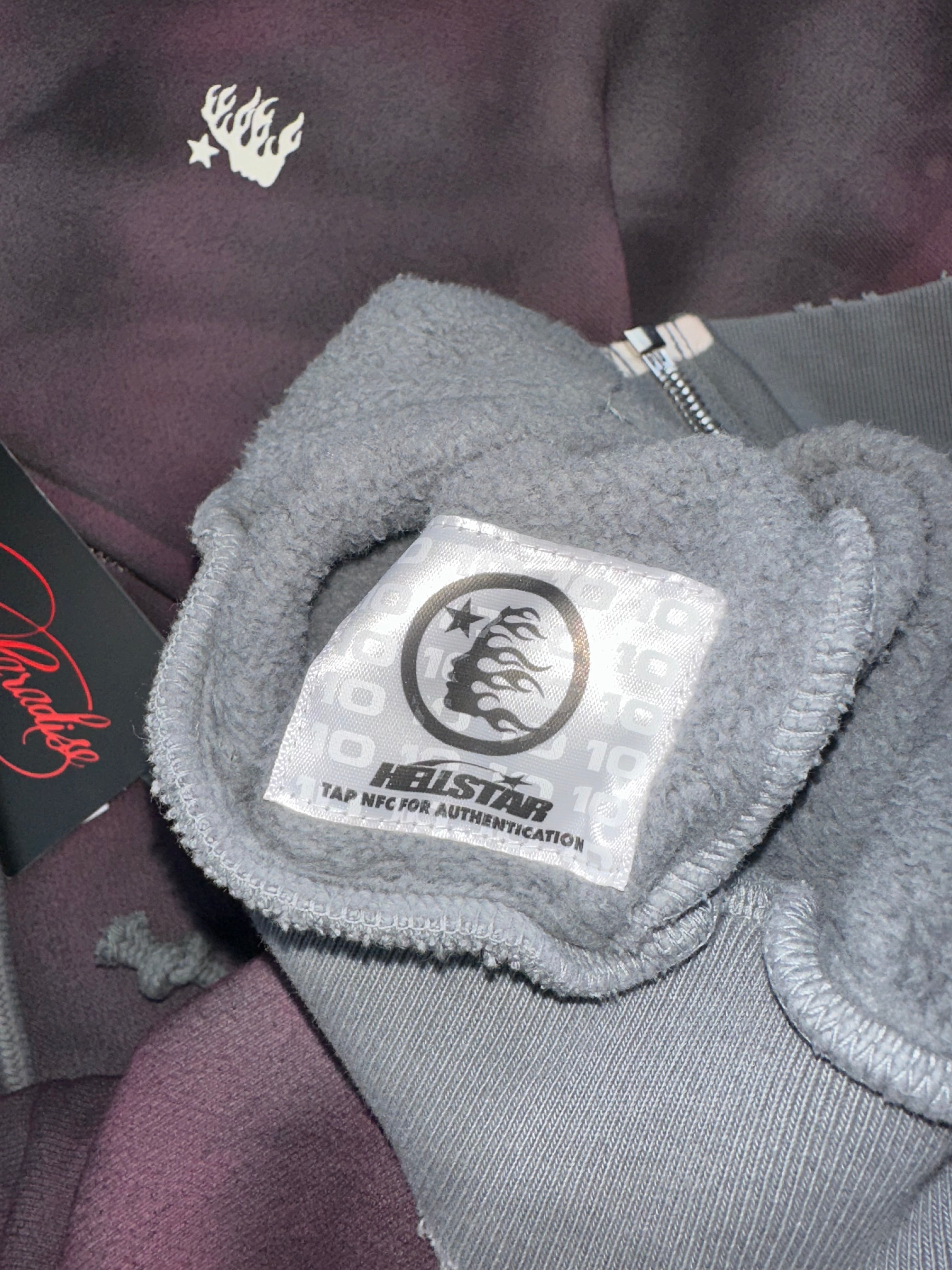 HS Airbrushed Zip Up Hoodie