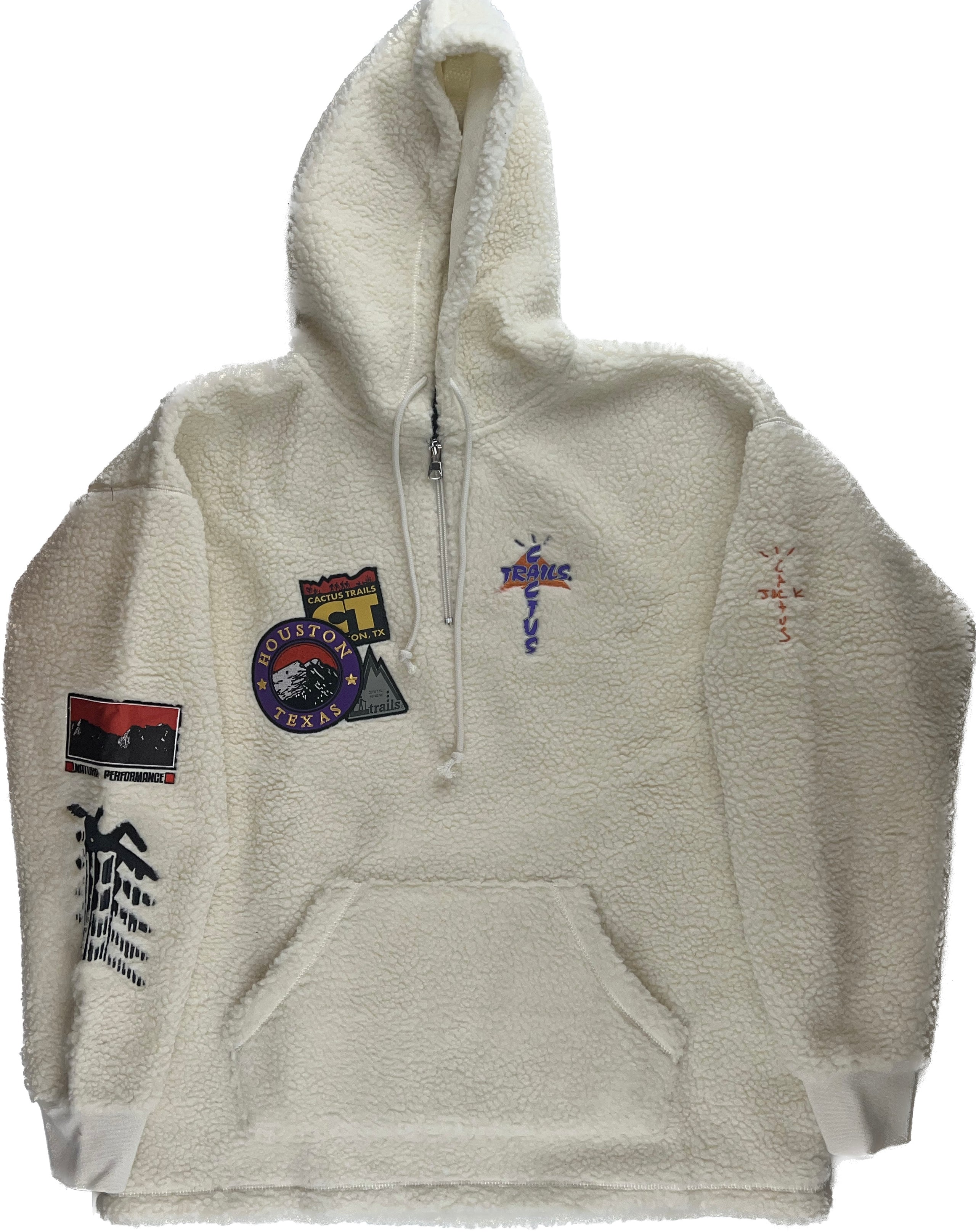 Travis Scott Cactus Trails Half-Zip Sherpa Hoodie