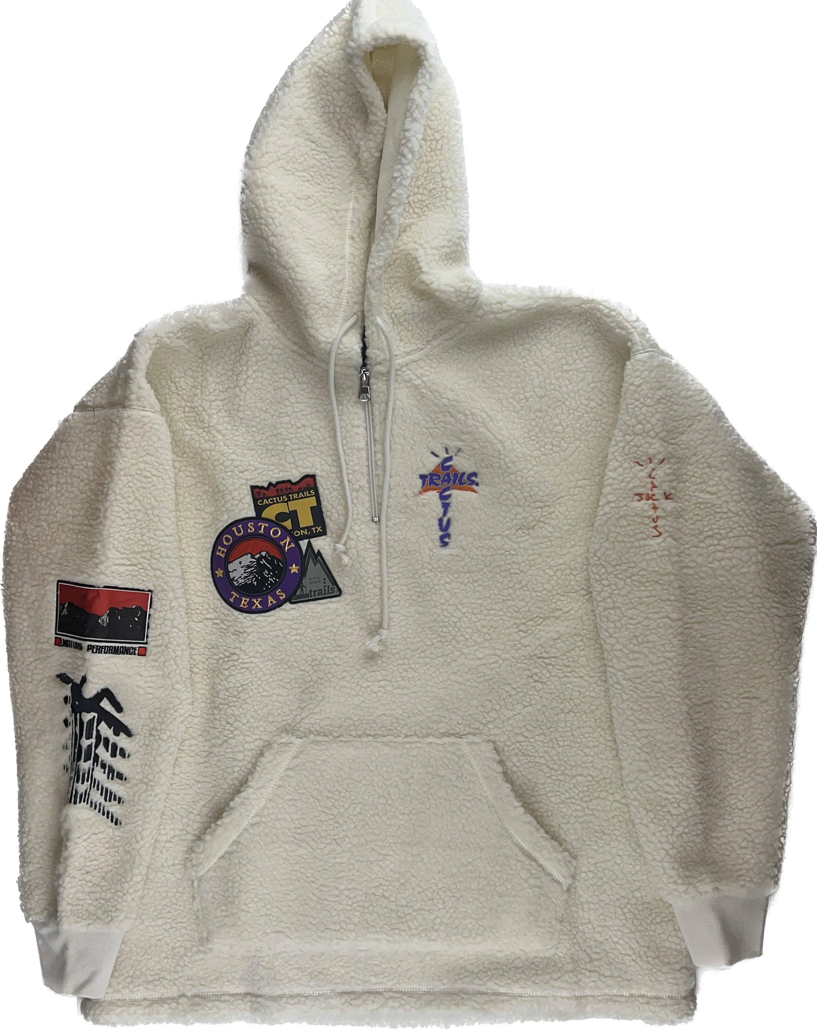 Travis Scott Cactus Trails Half-Zip Sherpa Hoodie