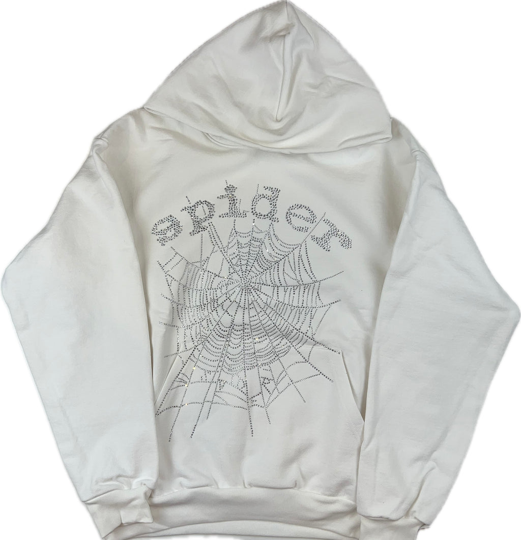 Sp5der OG Rhinestone Hoodie