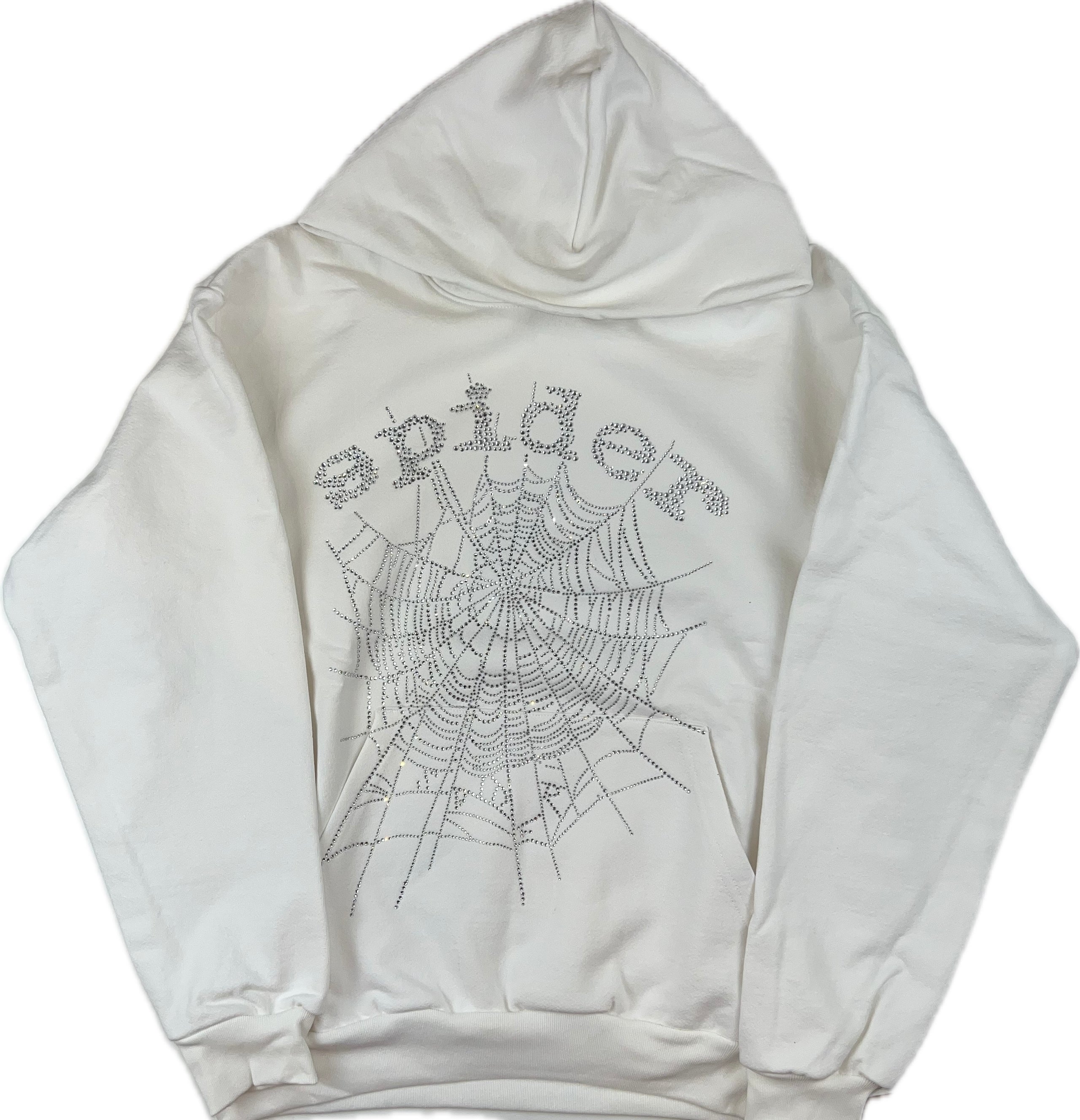 Sp5der OG Rhinestone Hoodie
