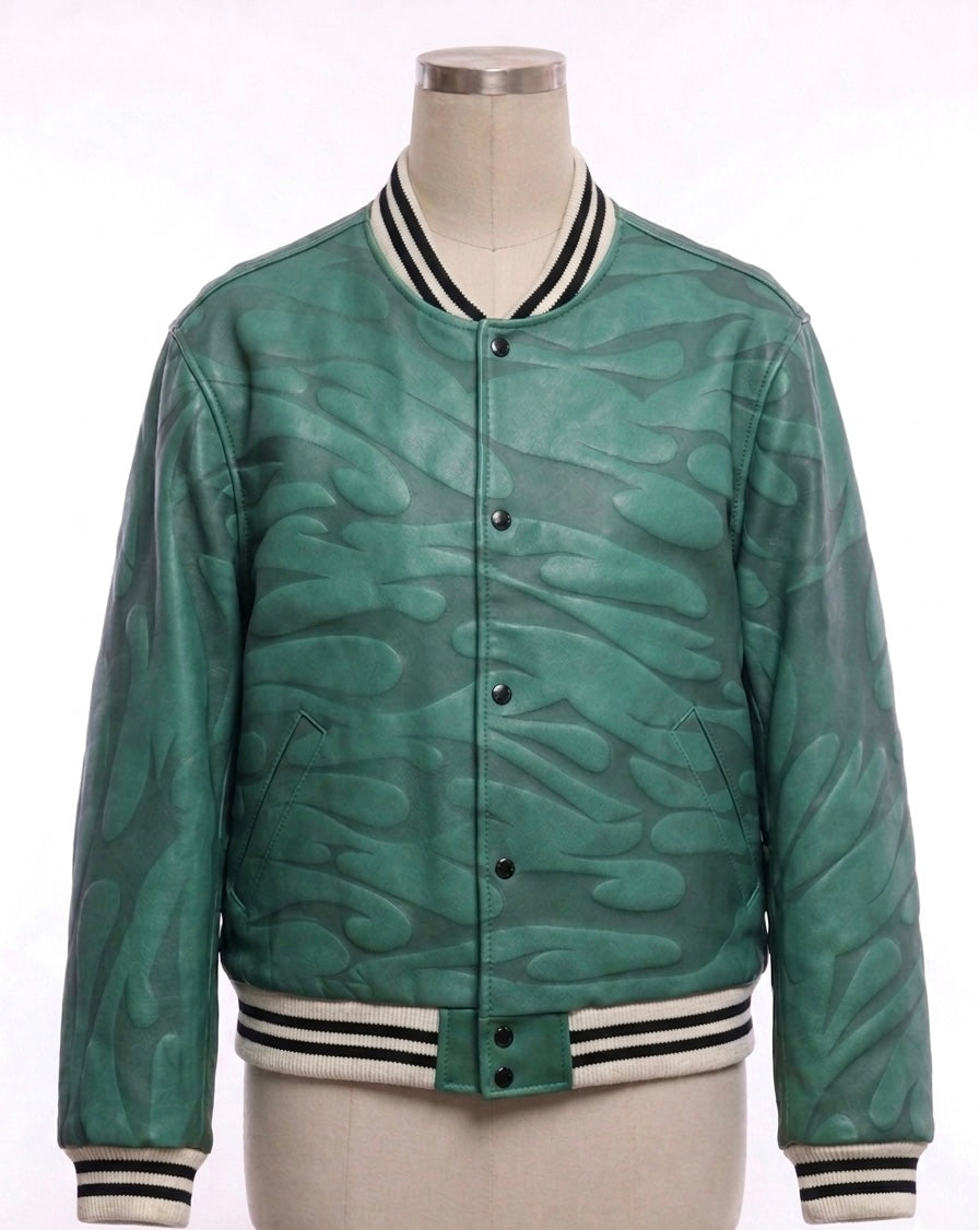 HS Tribal Leather Jacket