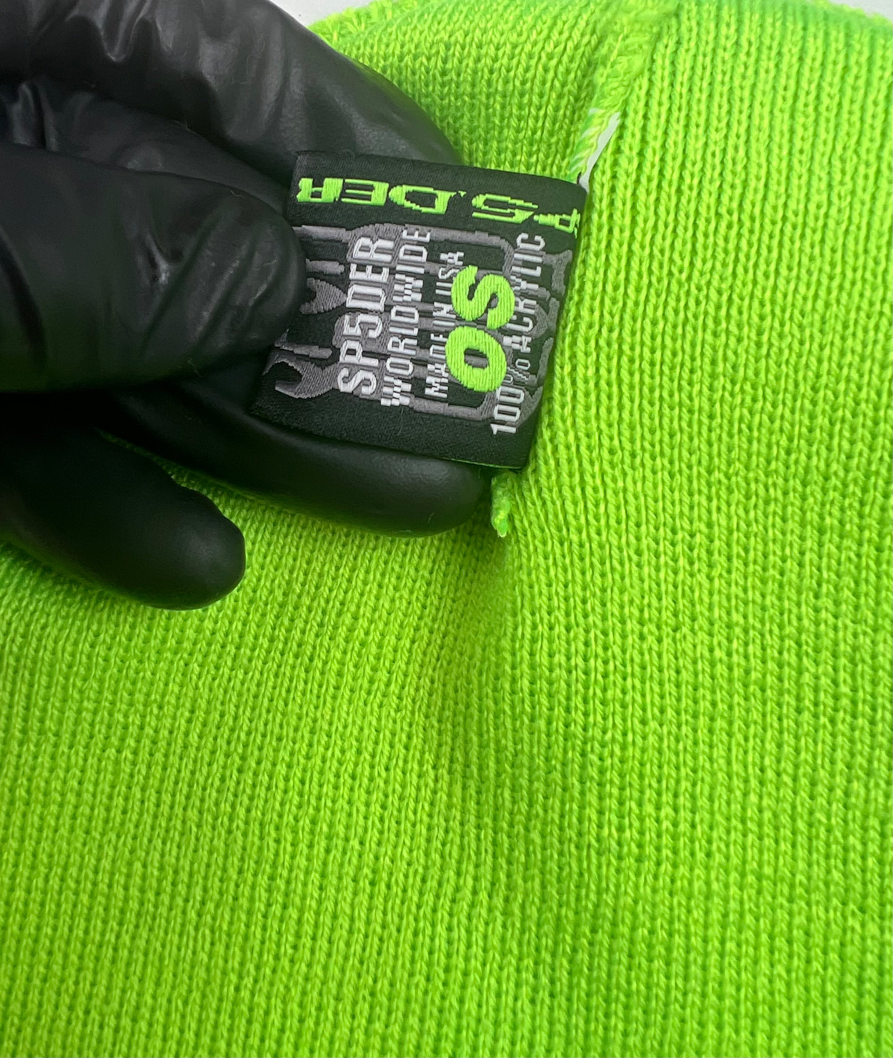 Sp5der Rhinestone Beanie