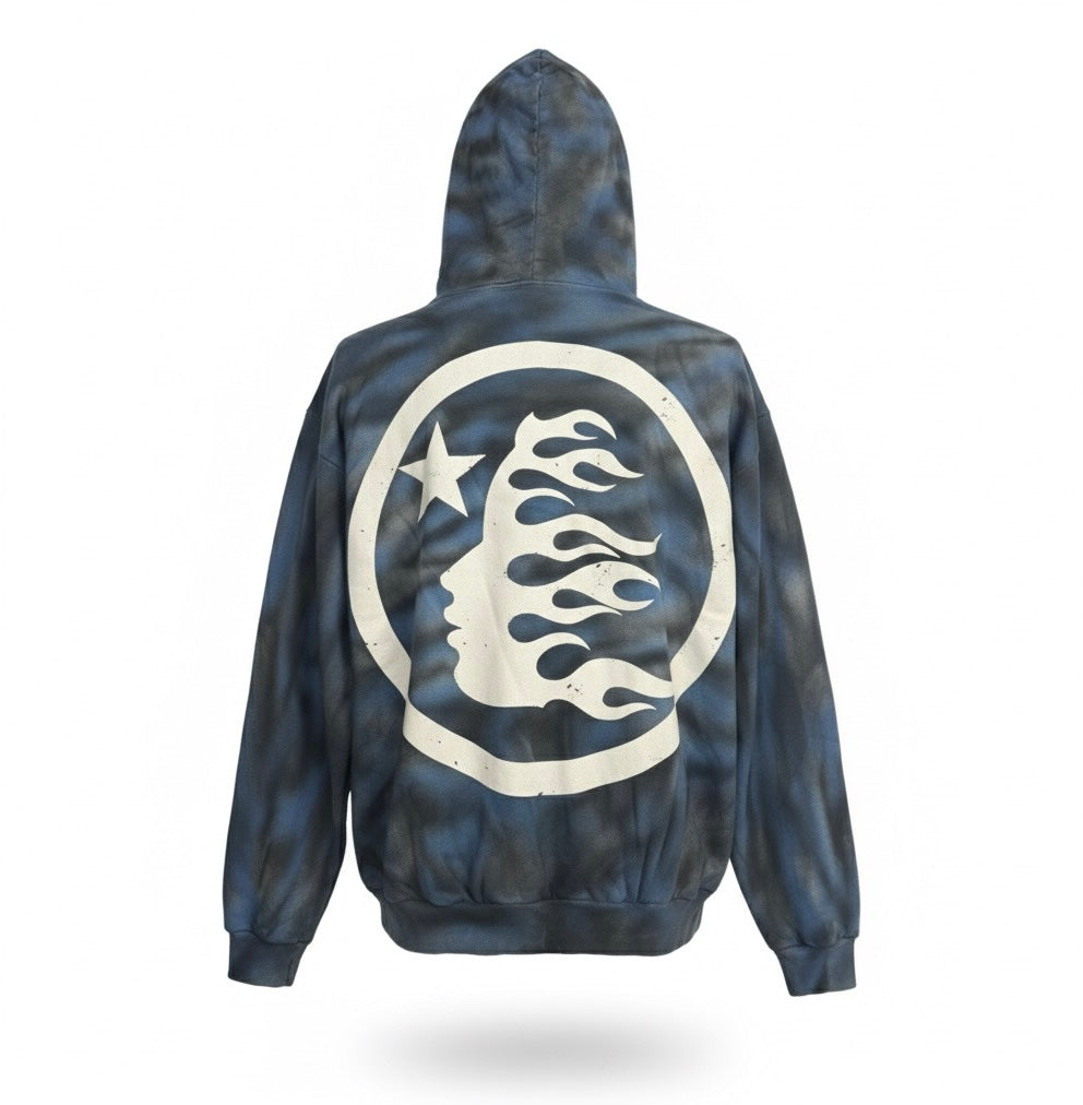 HS Airbrushed Zip Up Hoodie