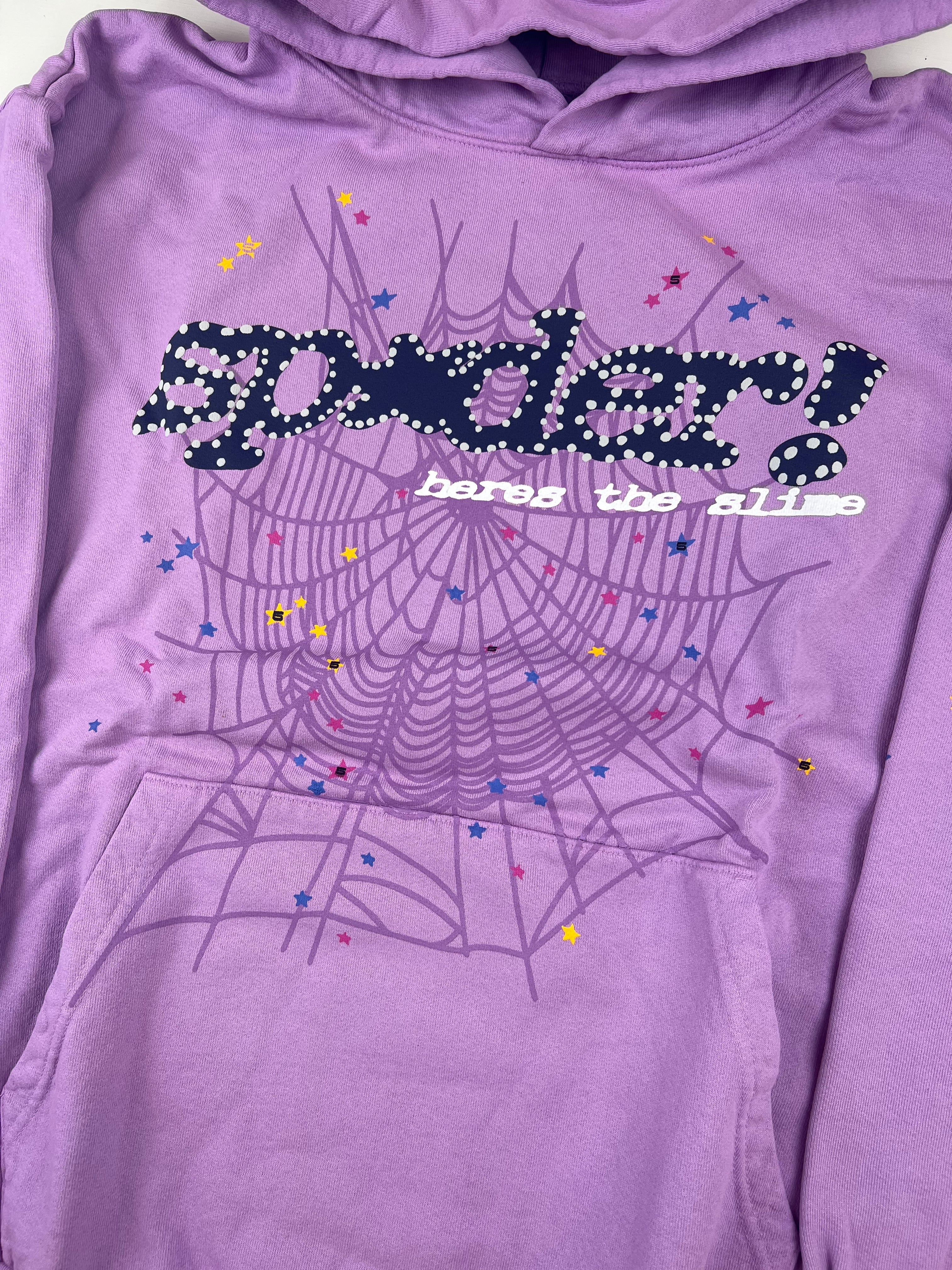 Sp5der Açaí Hoodie