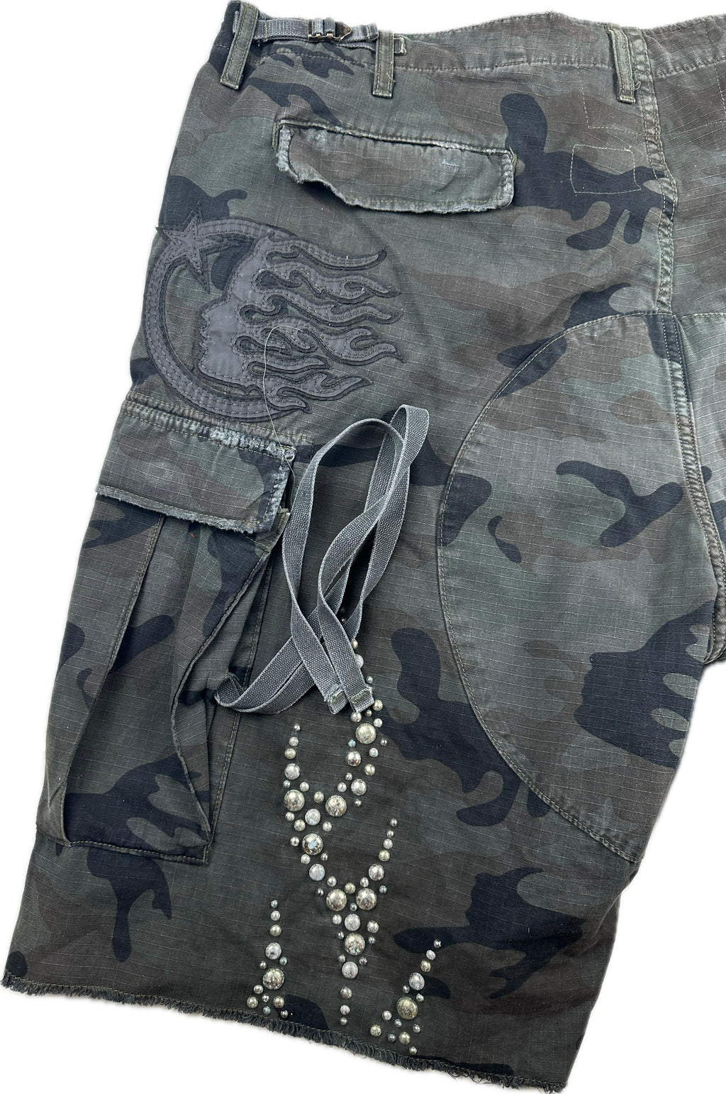 HS Studded Cargo Shorts