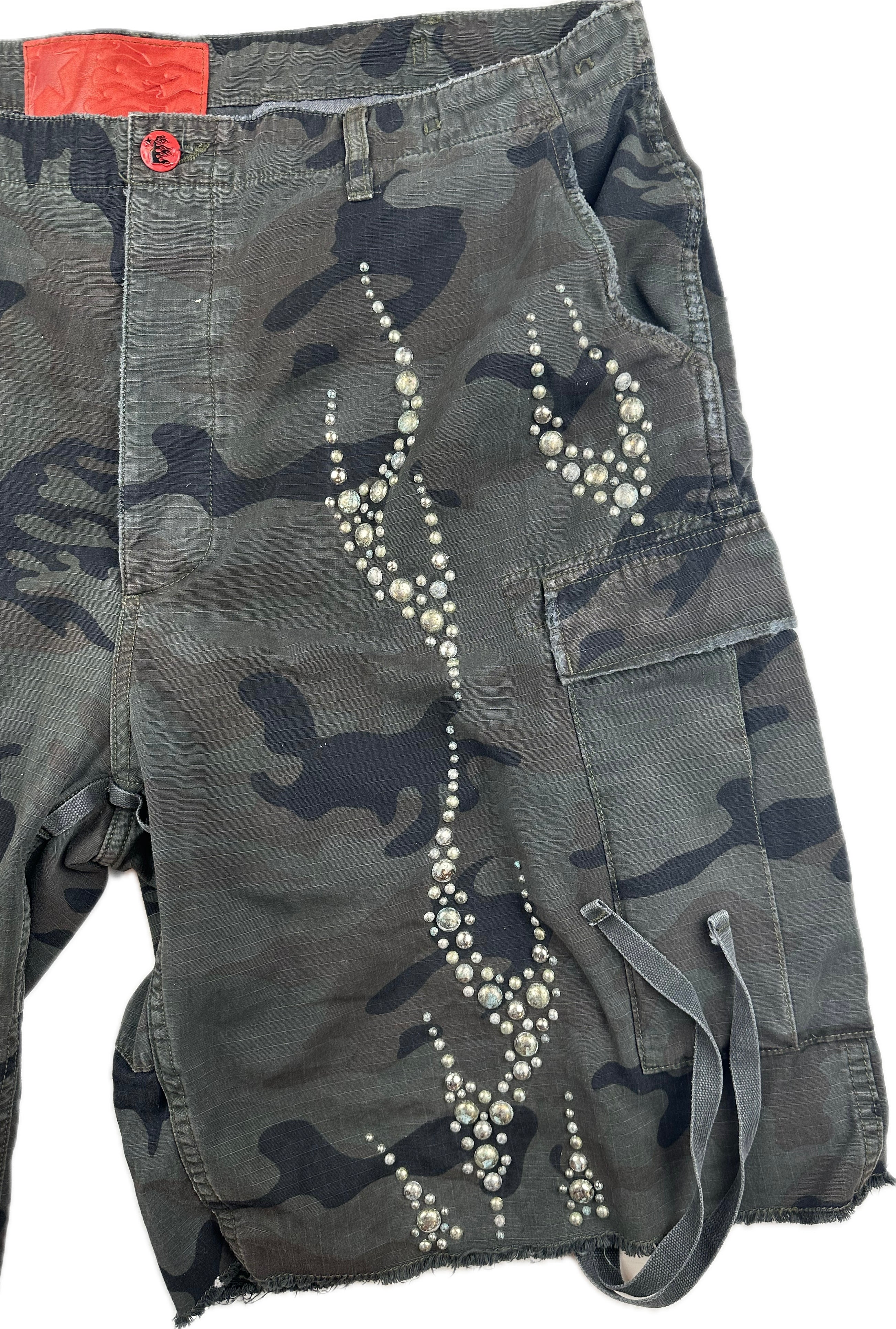 HS Studded Cargo Shorts