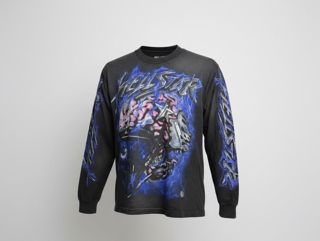 HS Brain Helmet Long Sleeve T-shirt