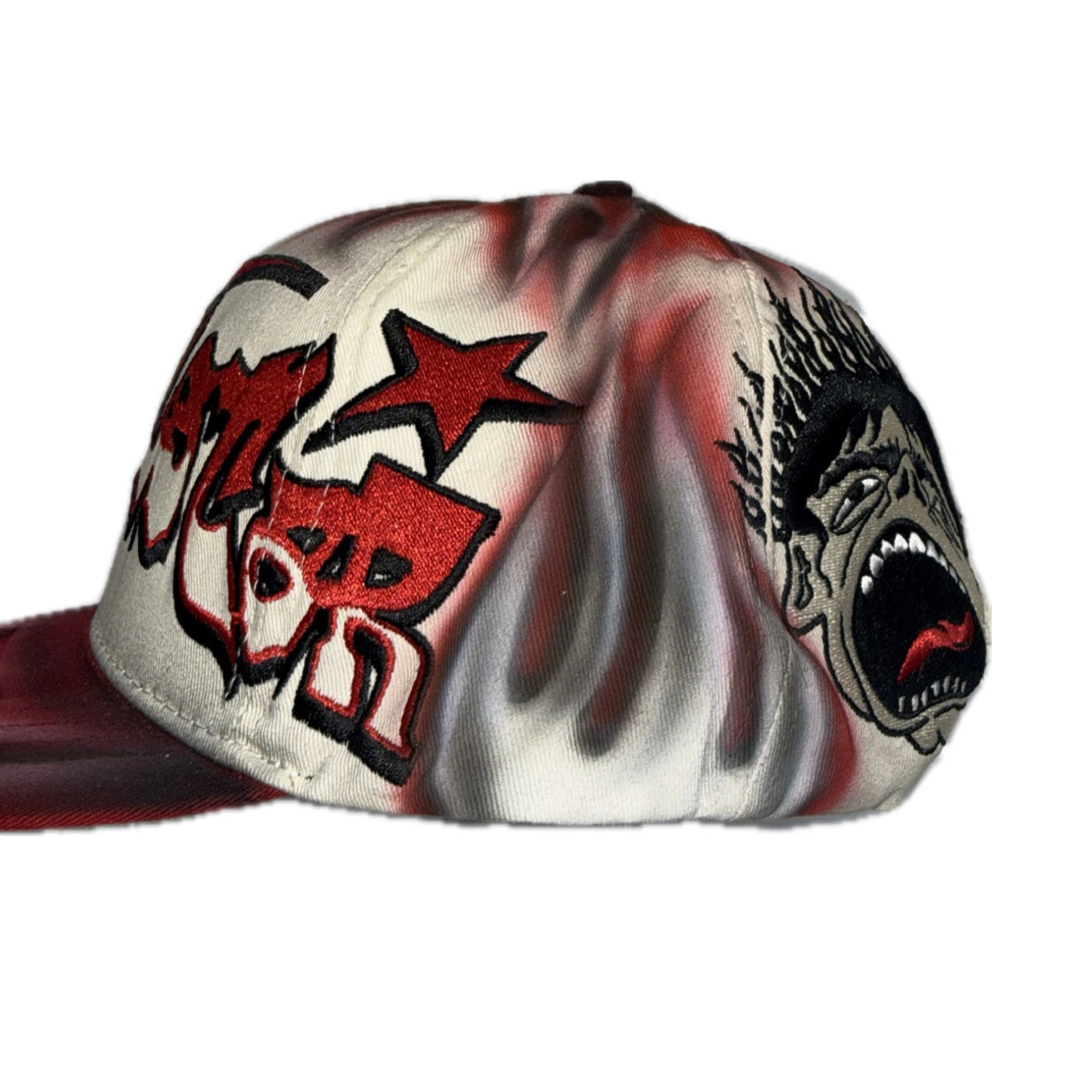 HS Airbrush Records Snapback Hat