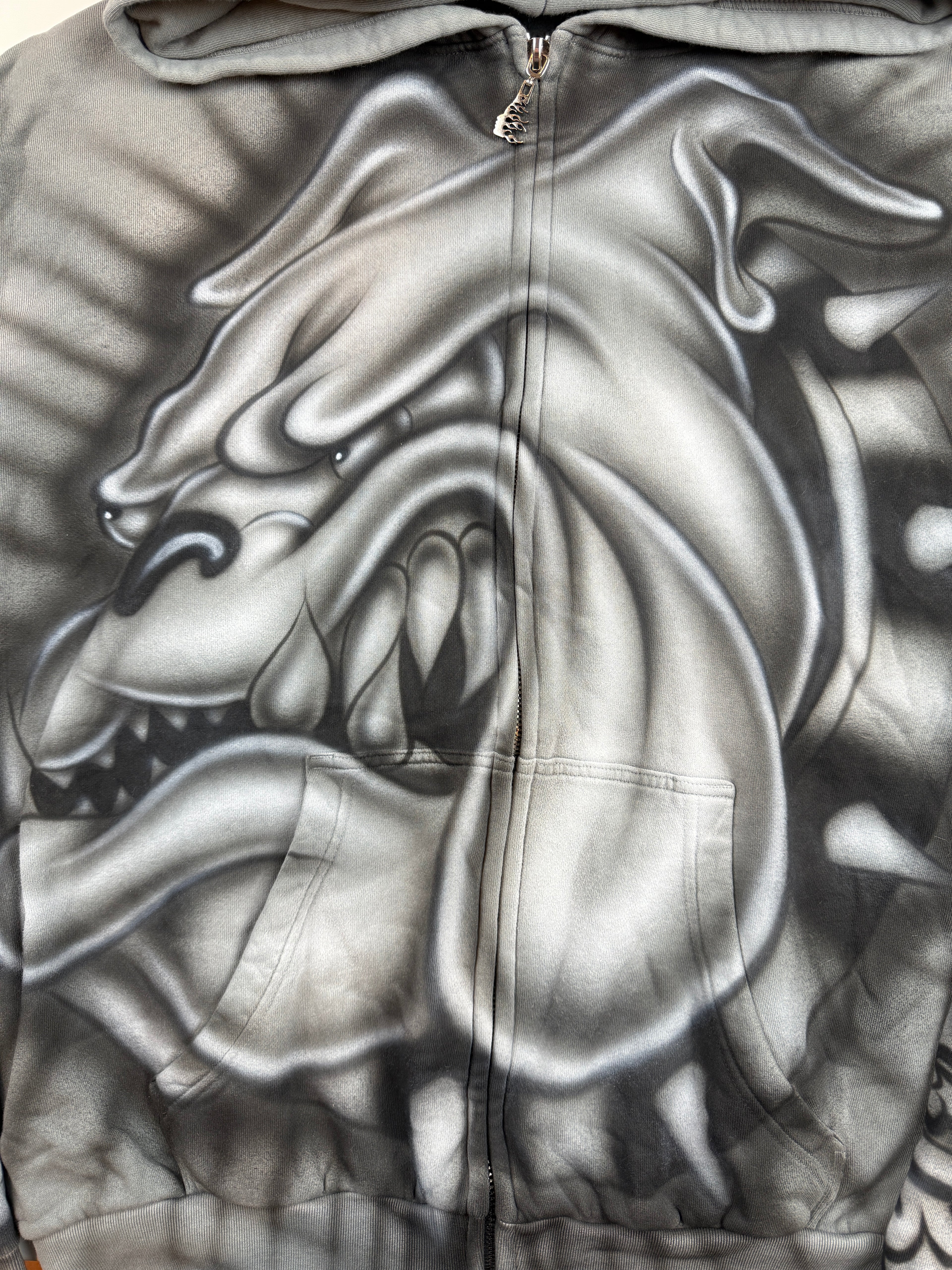 HS Bulldog Airbrush Hoodie