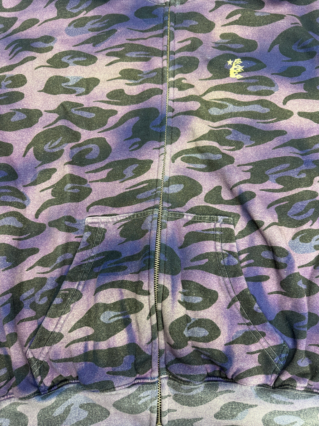 HS Cheetah Zip Up Hoodie