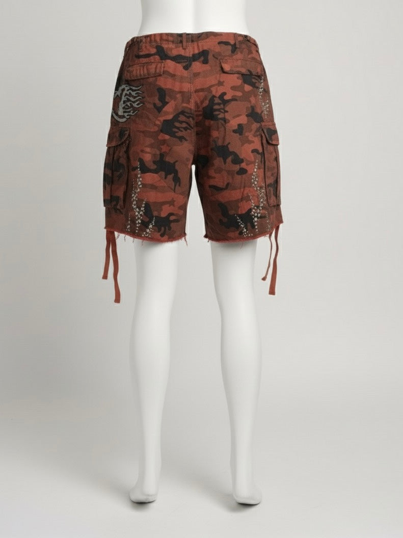 HS Studded Cargo Shorts