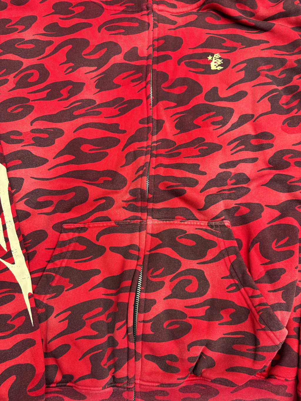 HS Cheetah Zip Up Hoodie