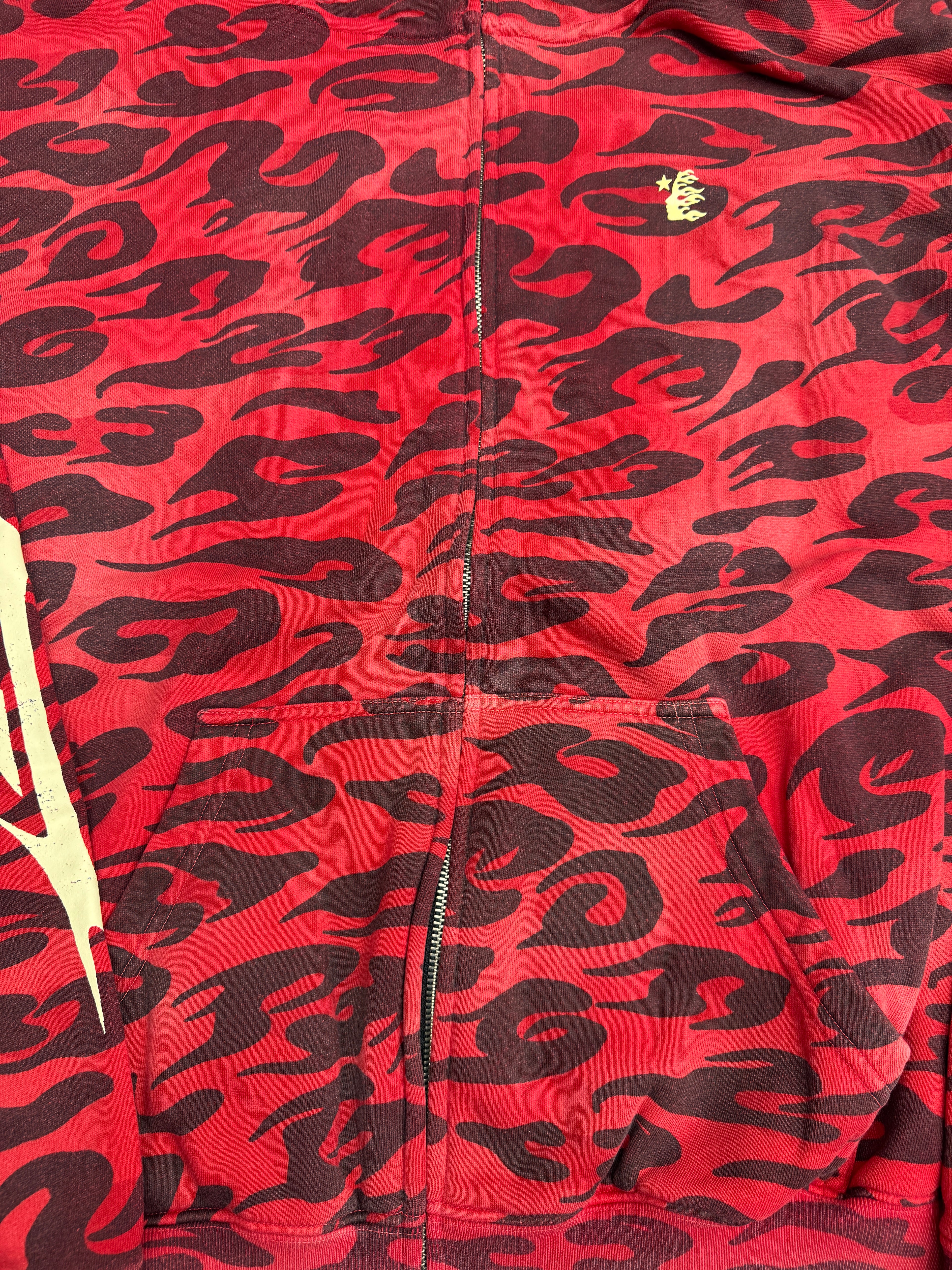 HS Cheetah Zip Up Hoodie