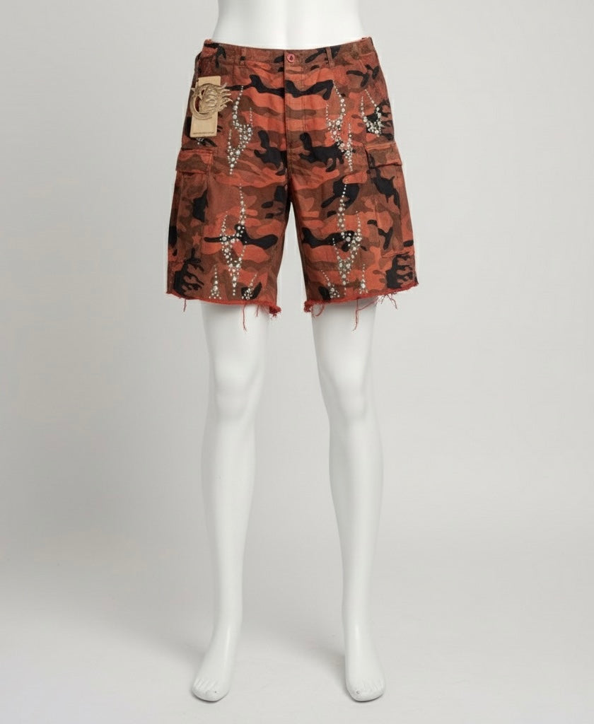 HS Studded Cargo Shorts
