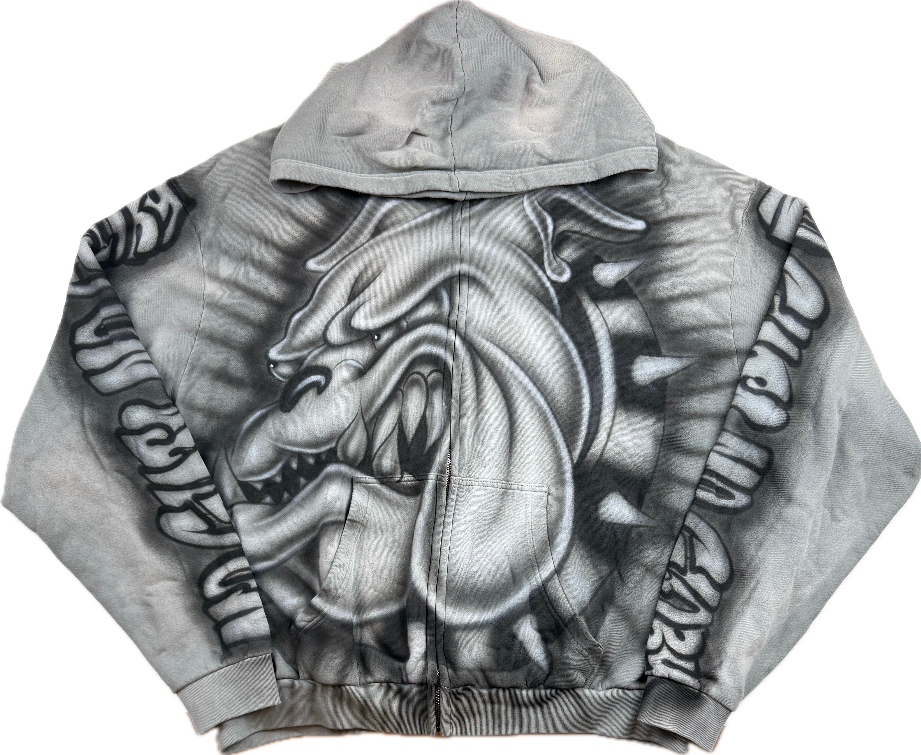 HS Bulldog Airbrush Hoodie