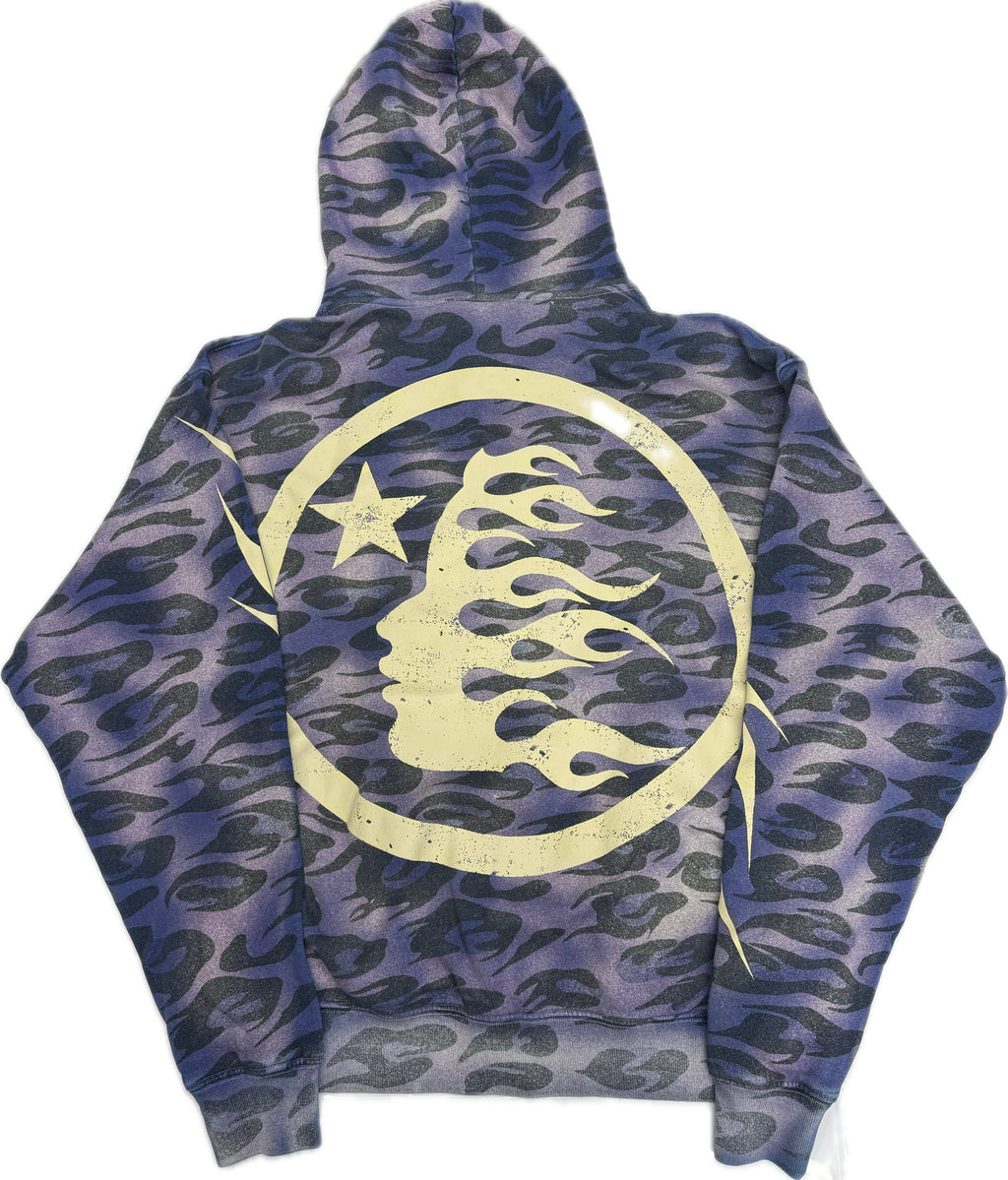 HS Cheetah Zip Up Hoodie