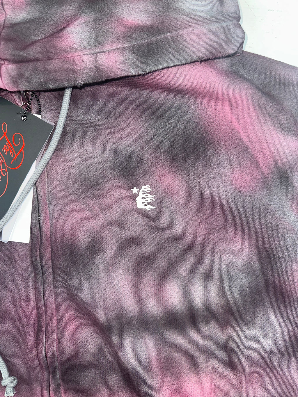 HS Airbrushed Zip Up Hoodie
