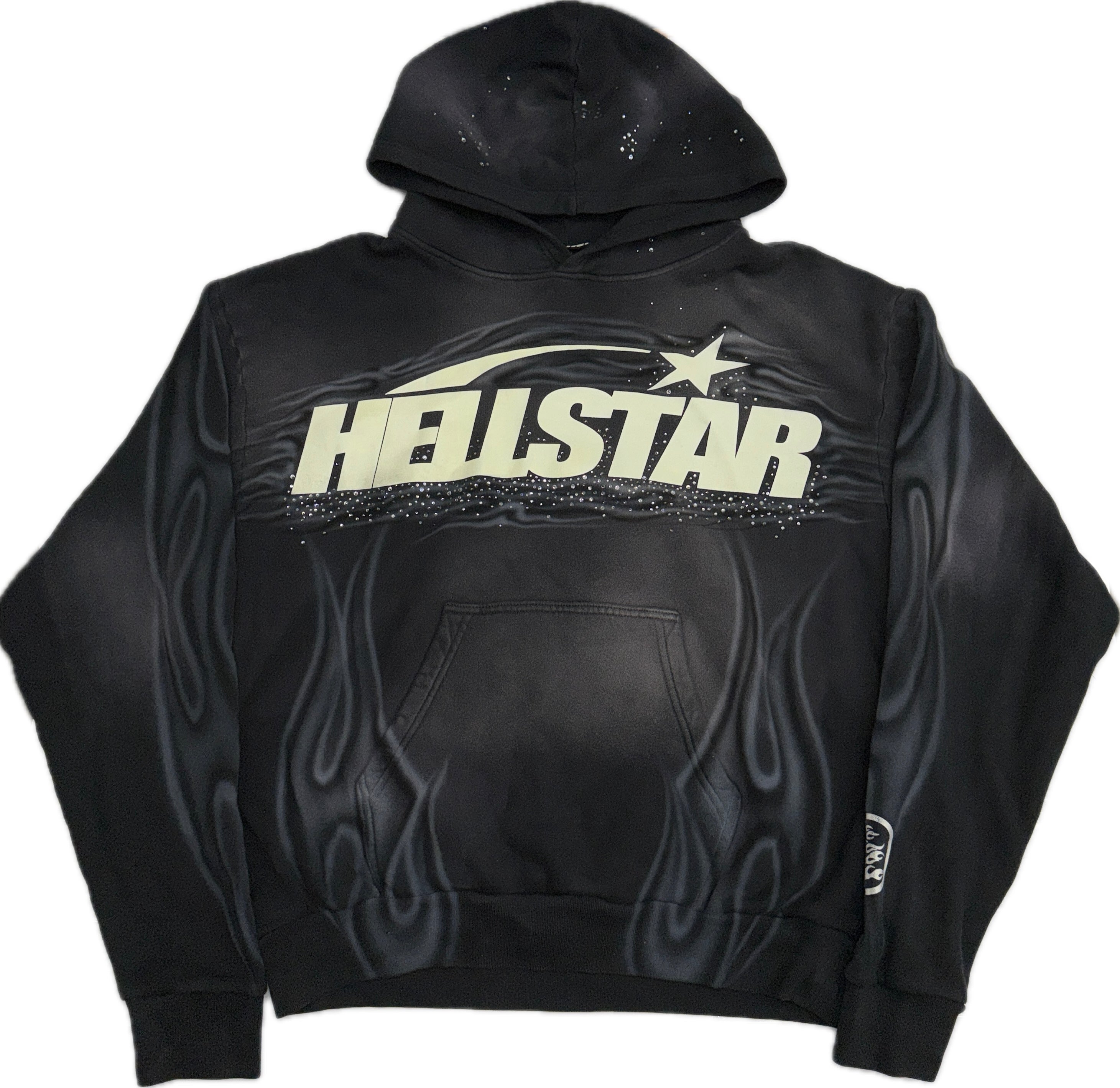 HS Airbrush Rhinestone Classic Hoodie