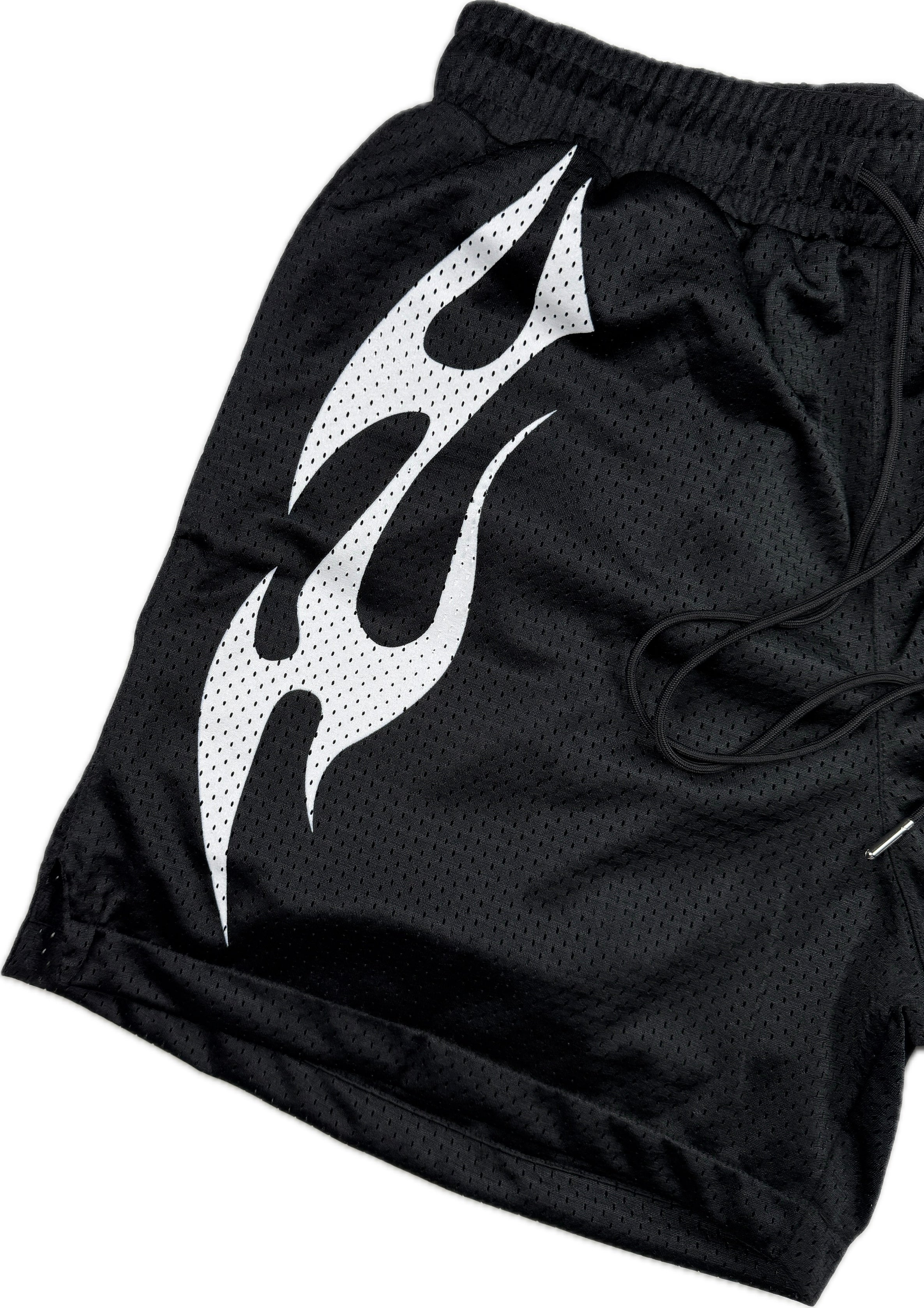 HS Mesh Flame Shorts