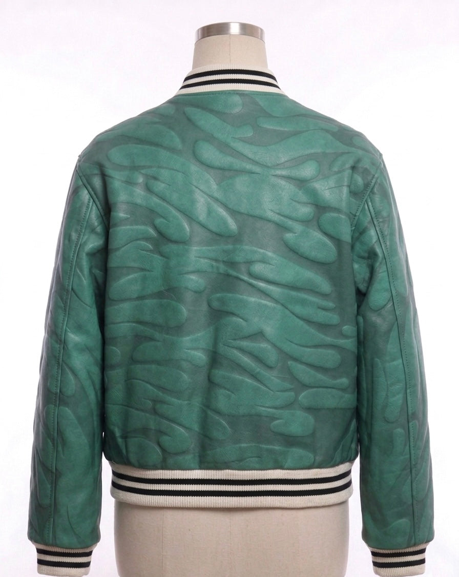 HS Tribal Leather Jacket