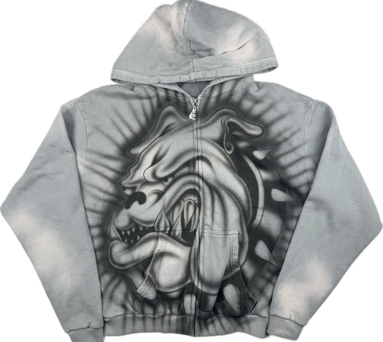 HS Bulldog Airbrush Hoodie