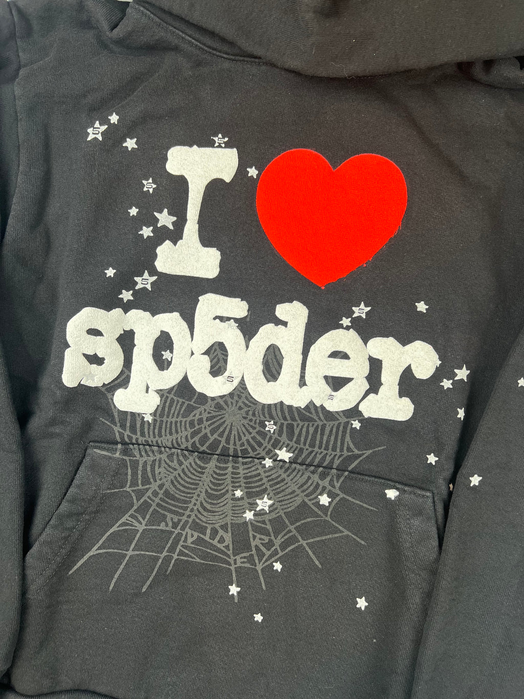 Sp5der I ❤️ Sp5der Hoodie