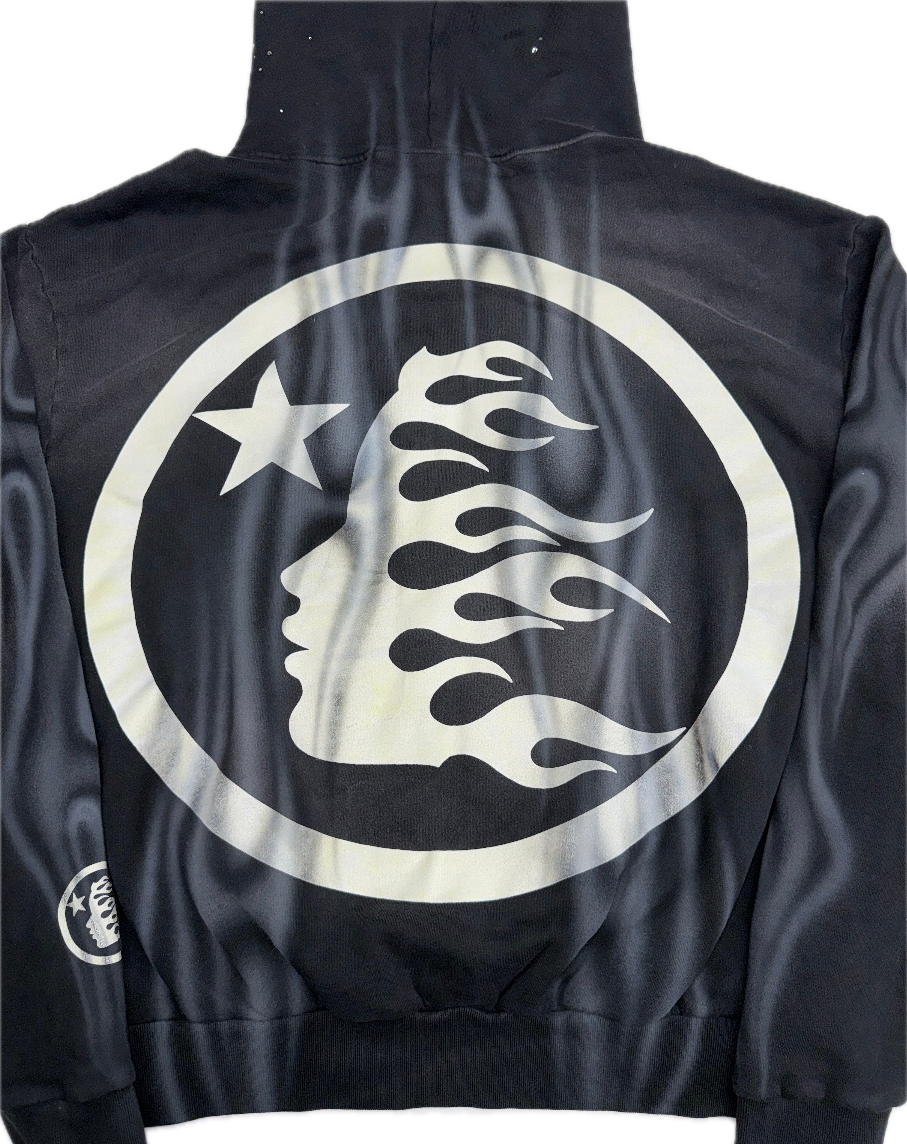 HS Airbrush Rhinestone Classic Hoodie