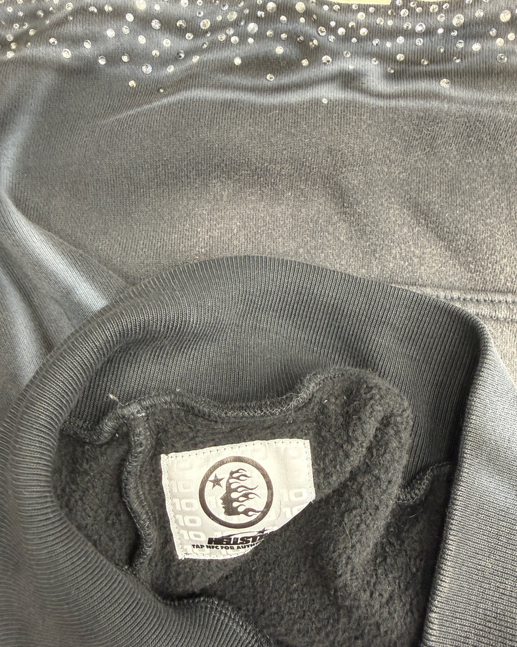 HS Airbrush Rhinestone Classic Hoodie