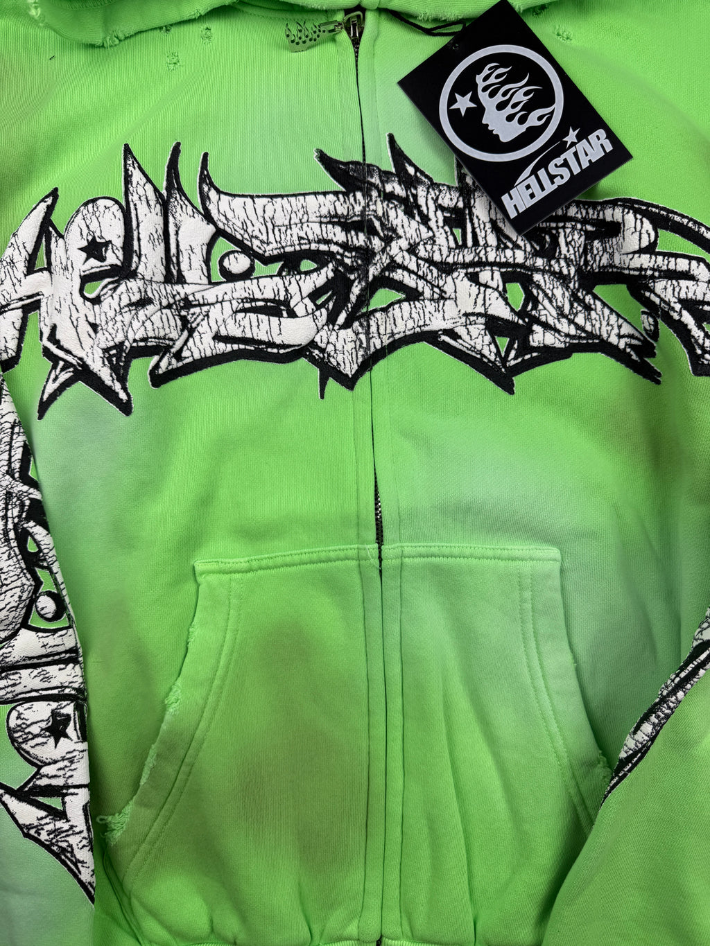 HS Graffiti Zip Up Hoodie