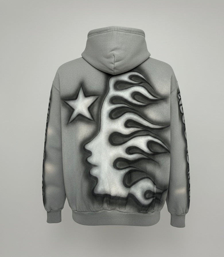 HS Bulldog Airbrush Hoodie