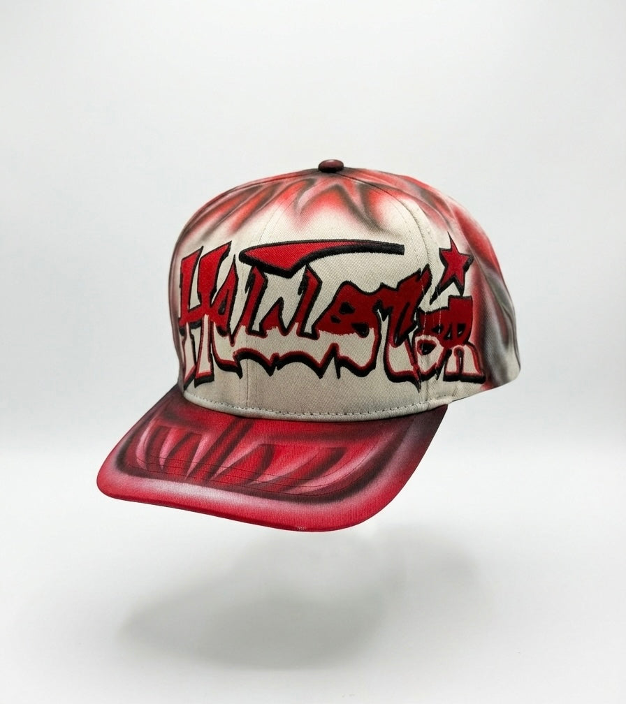 HS Airbrush Records Snapback Hat