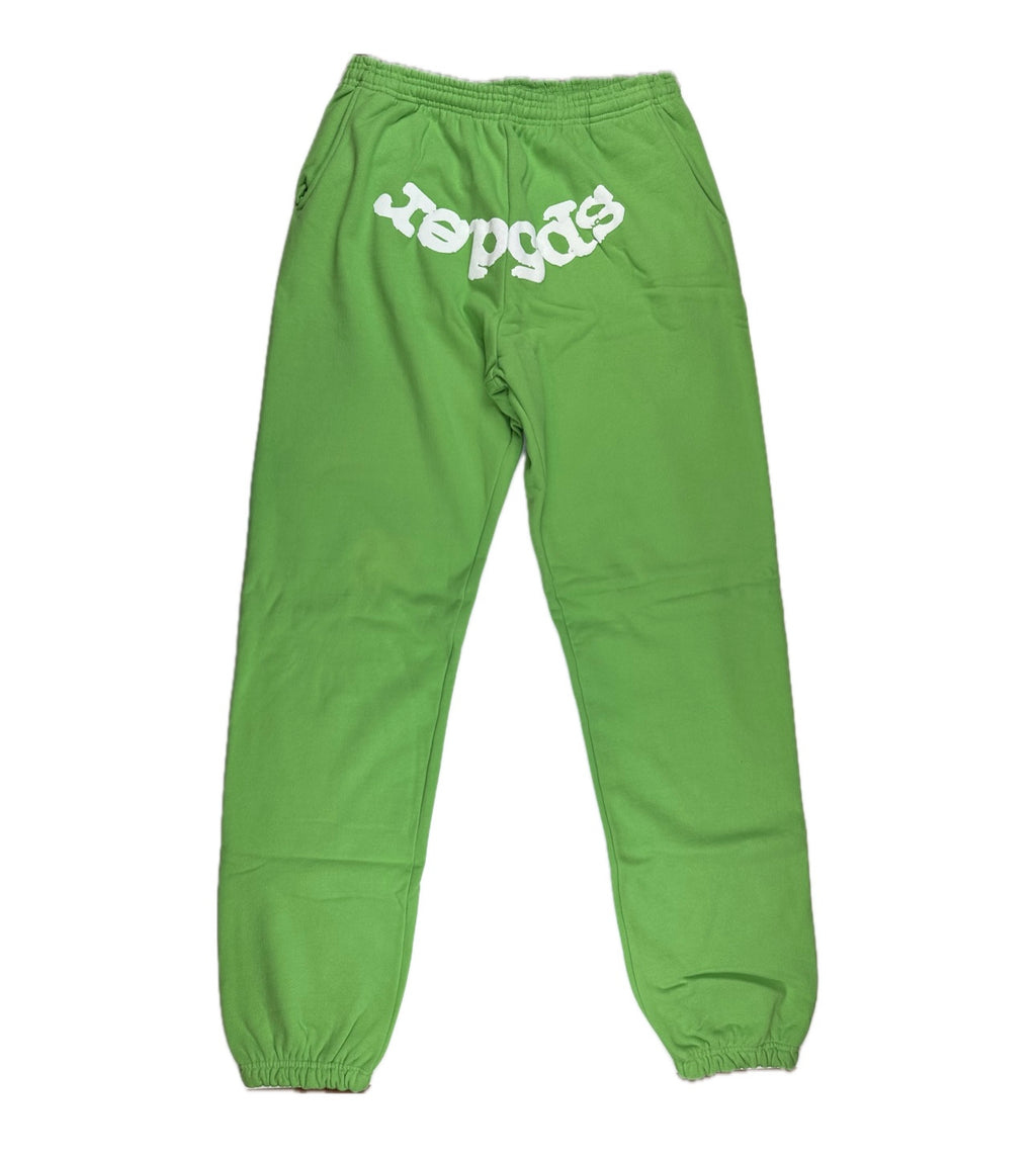 Sp5der Skittles Green Sweatpants