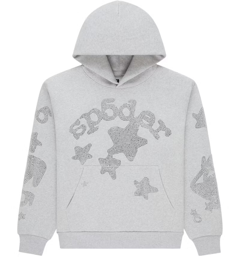 Sp5der Rhinestone Beluga Hoodie