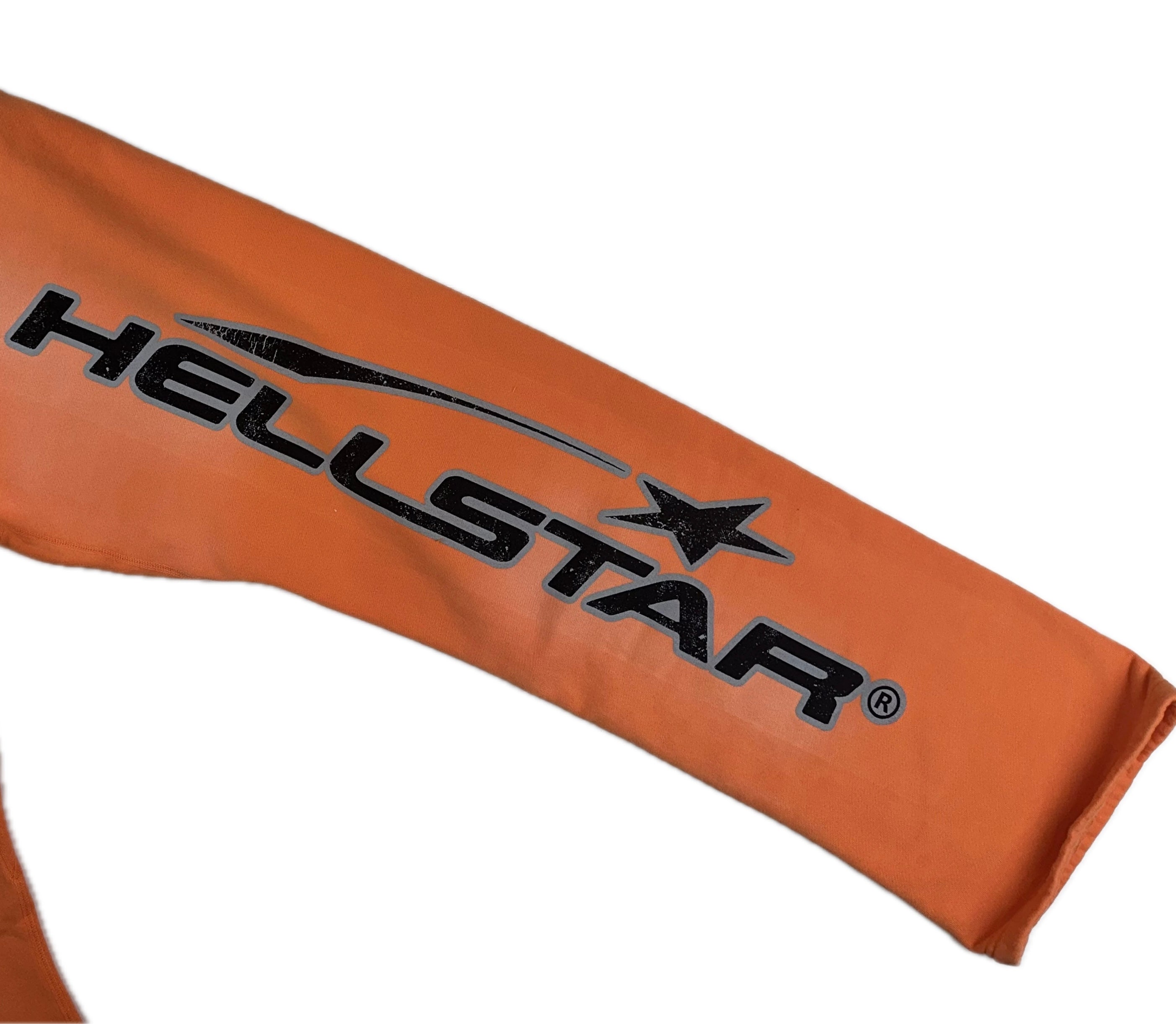 HS Fire Orange Flare Sweatpants