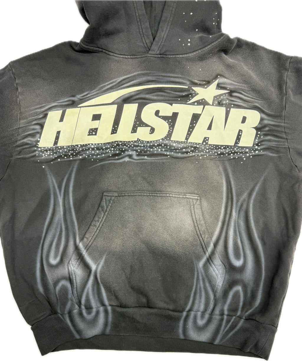 HS Airbrush Rhinestone Classic Hoodie