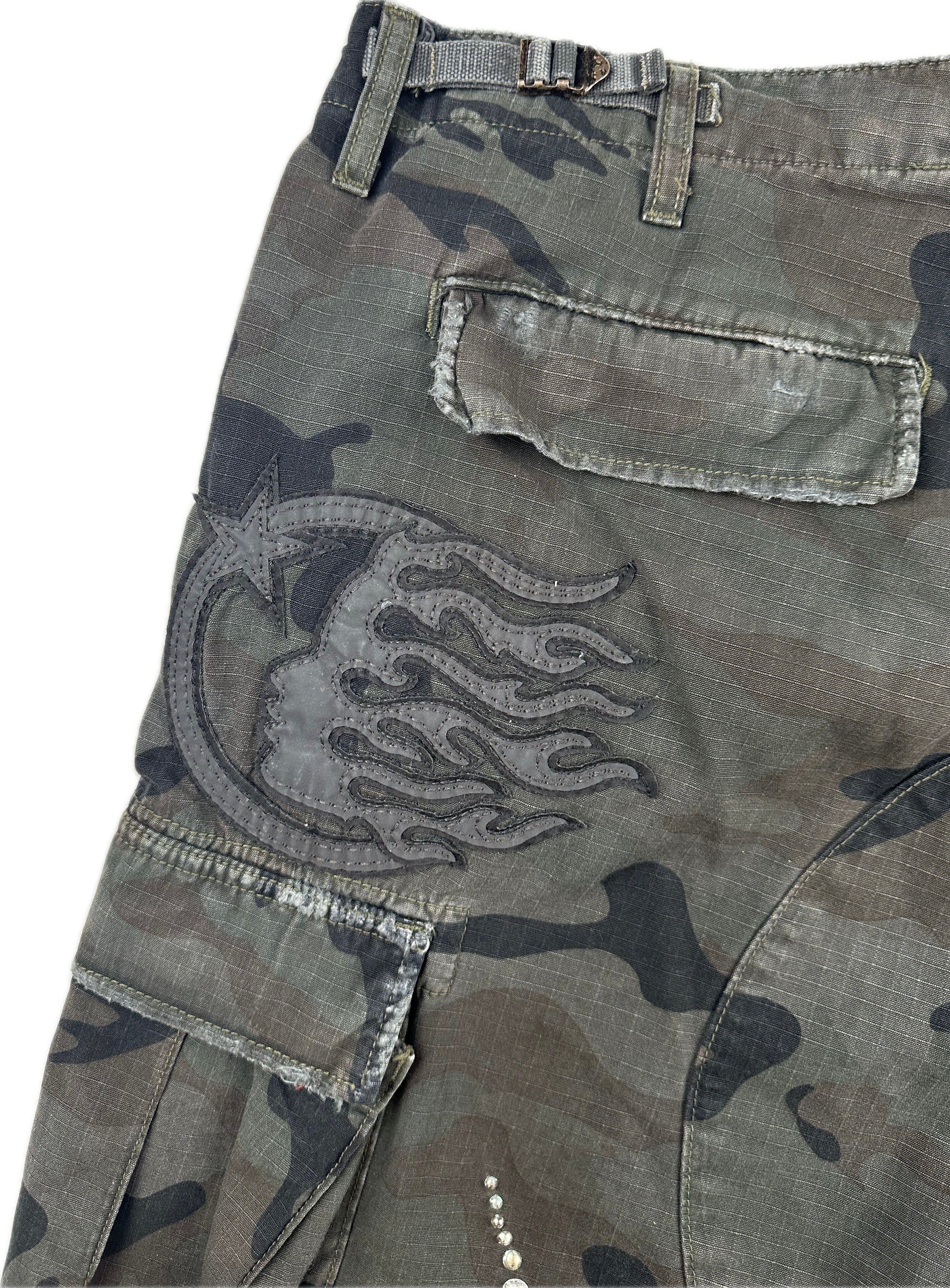 HS Studded Cargo Shorts