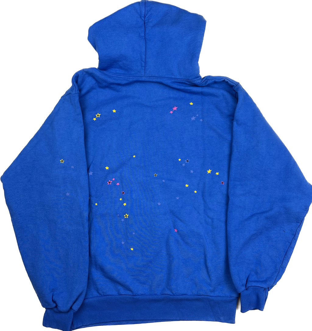 Sp5der TC Blue Hoodie