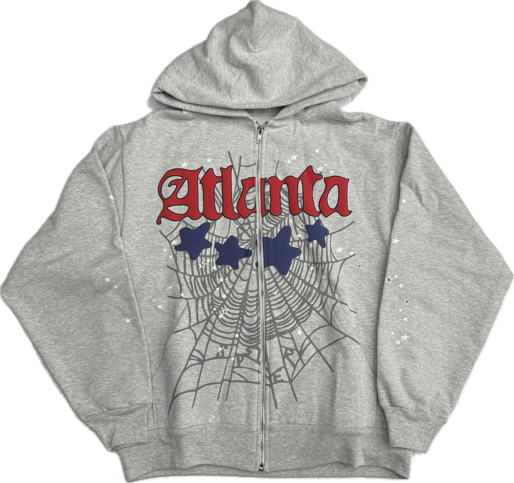 Sp5der Atlanta Zip Up Hoodie