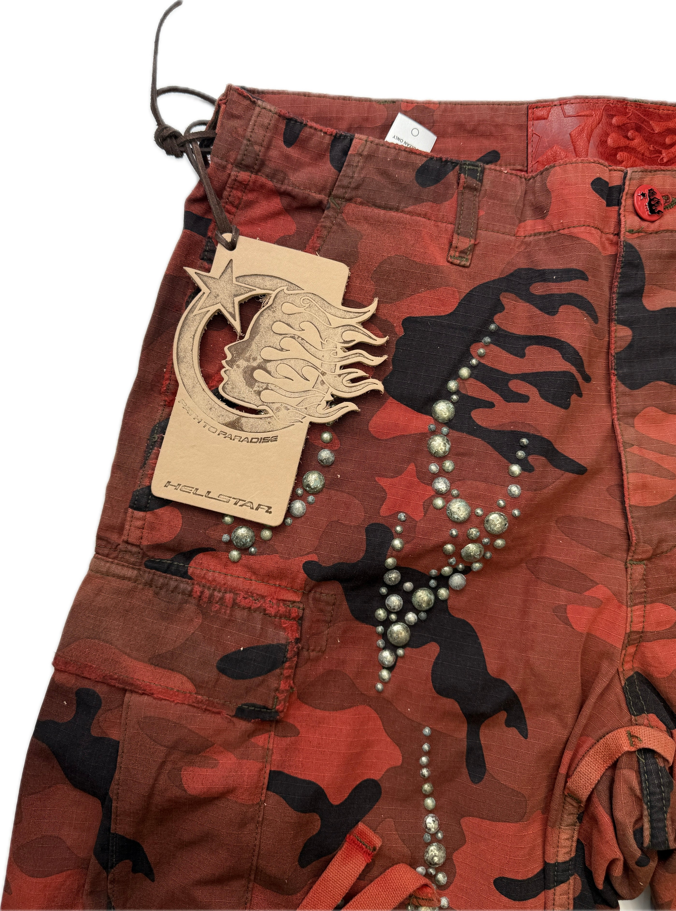 HS Studded Cargo Shorts