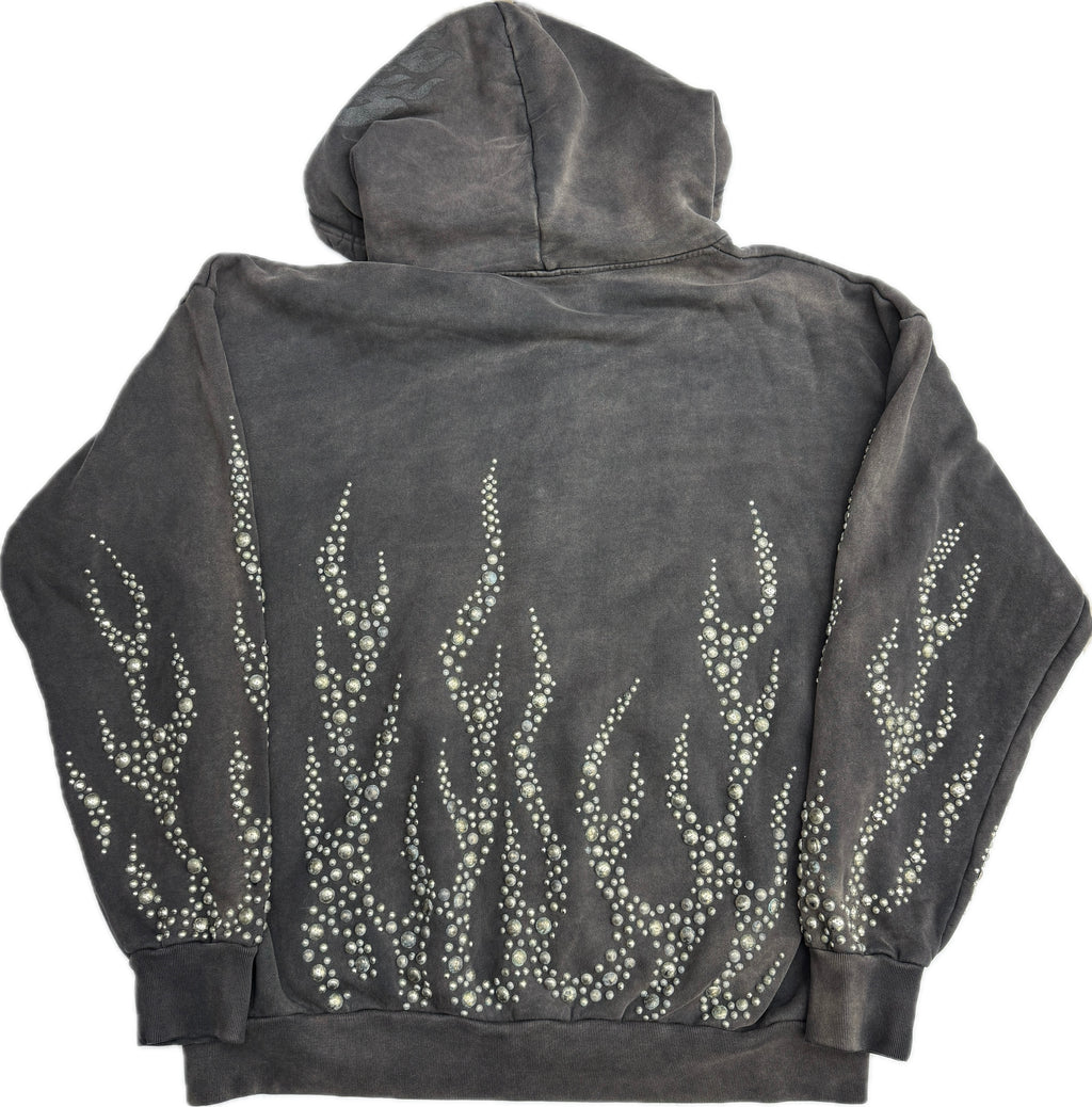 HS Studded Zip Up Hoodie