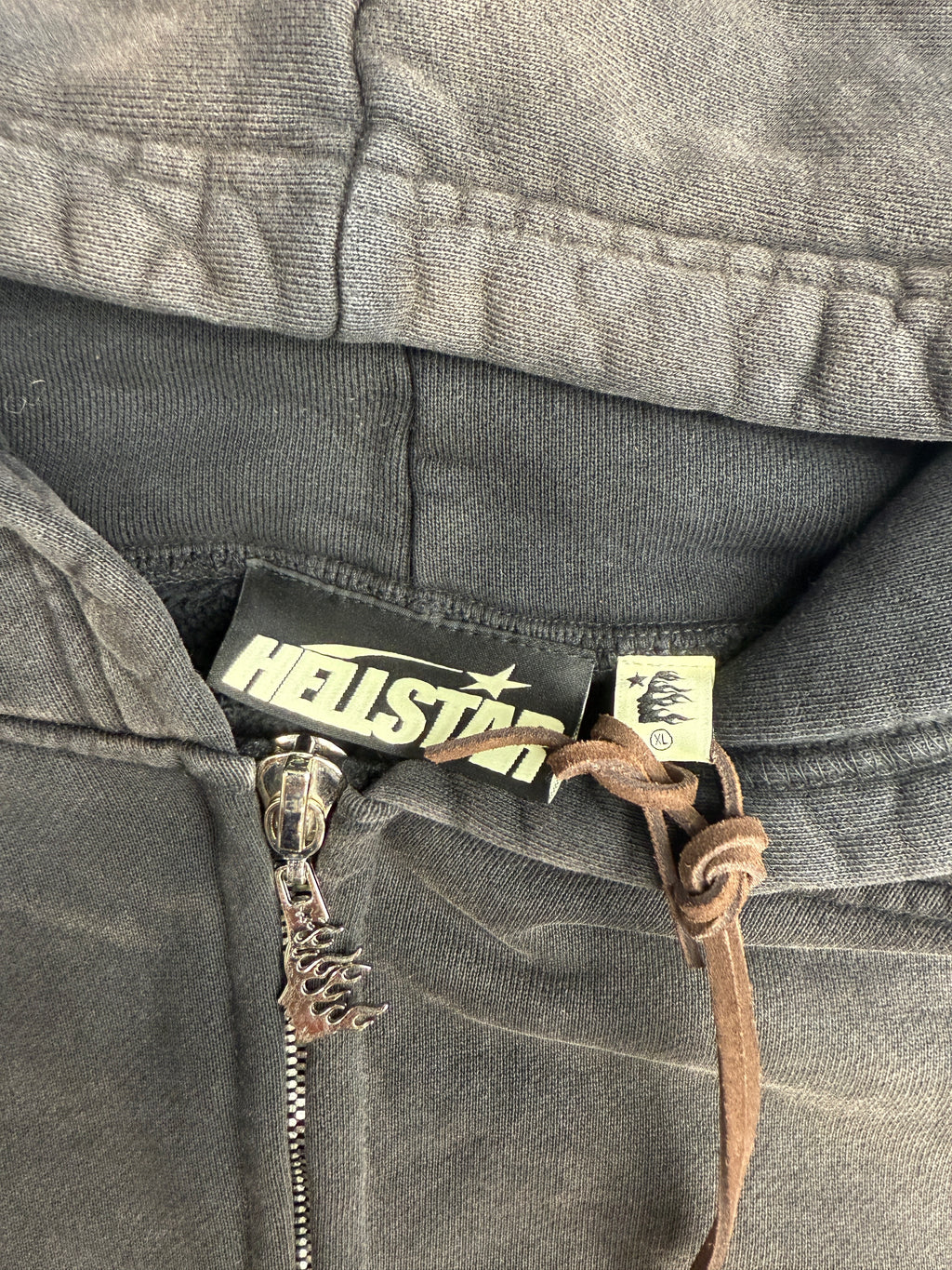 HS Studded Zip Up Hoodie