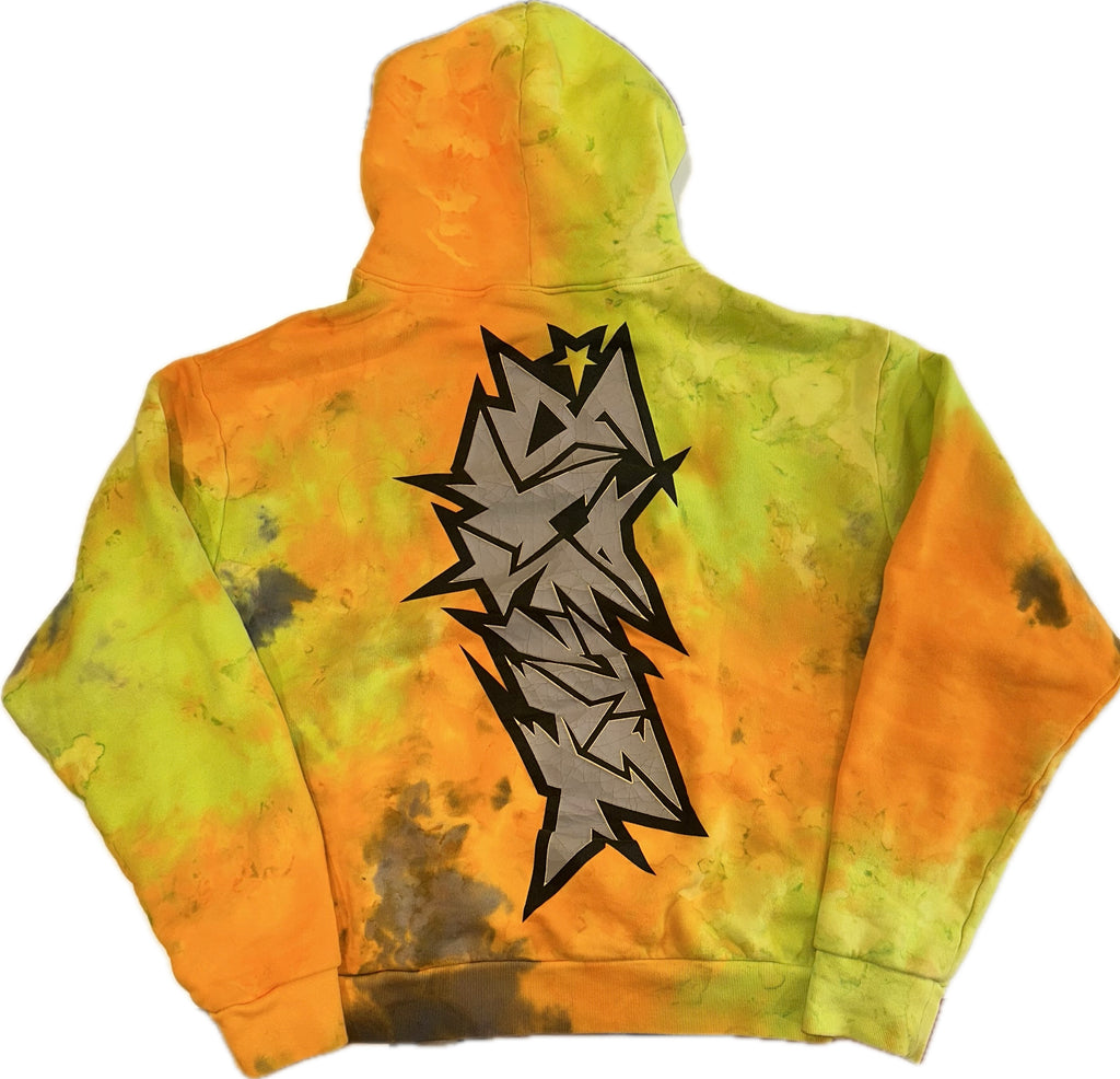 HS Cracked Print Hoodie