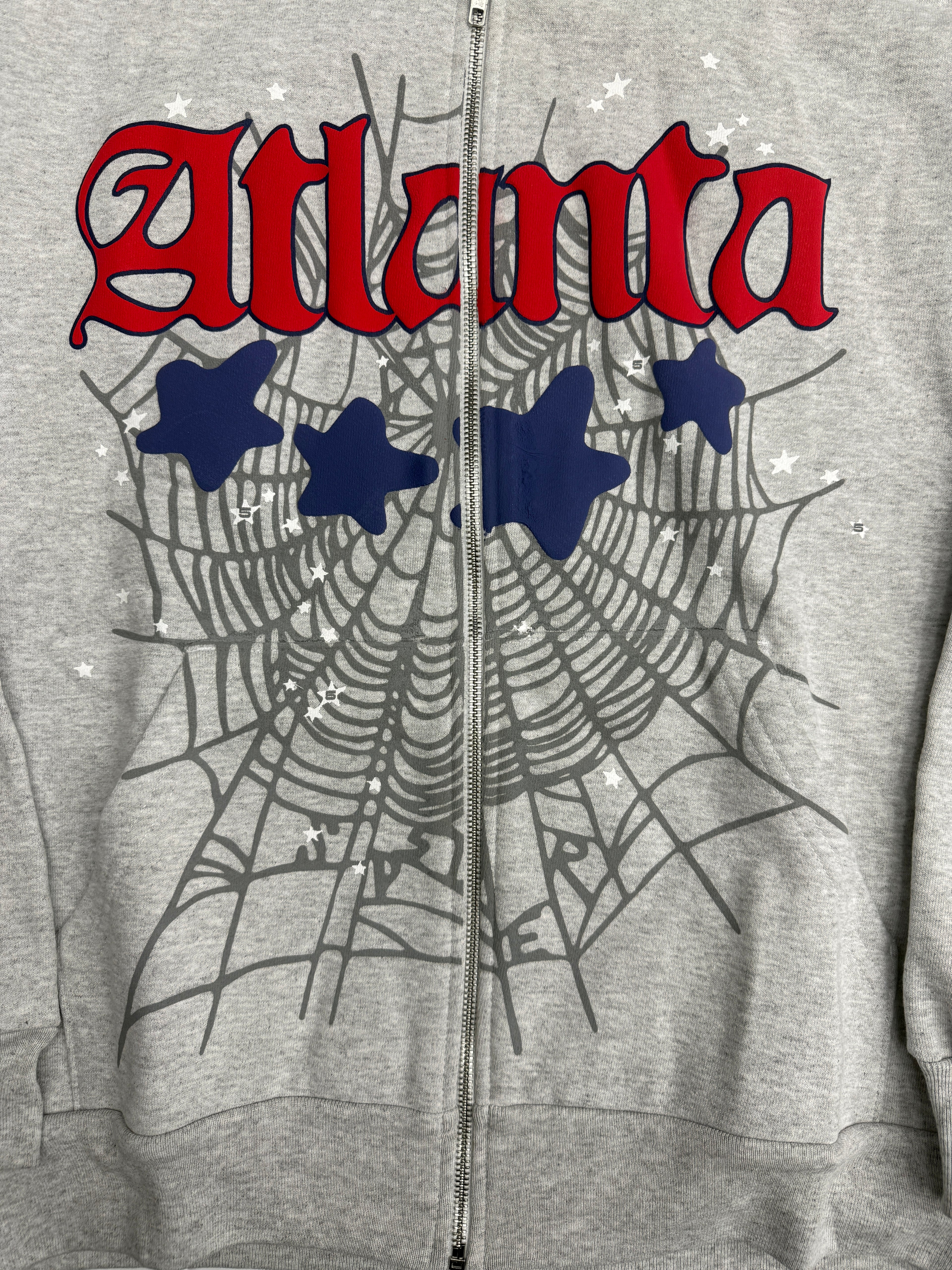 Sp5der Atlanta Zip Up Hoodie