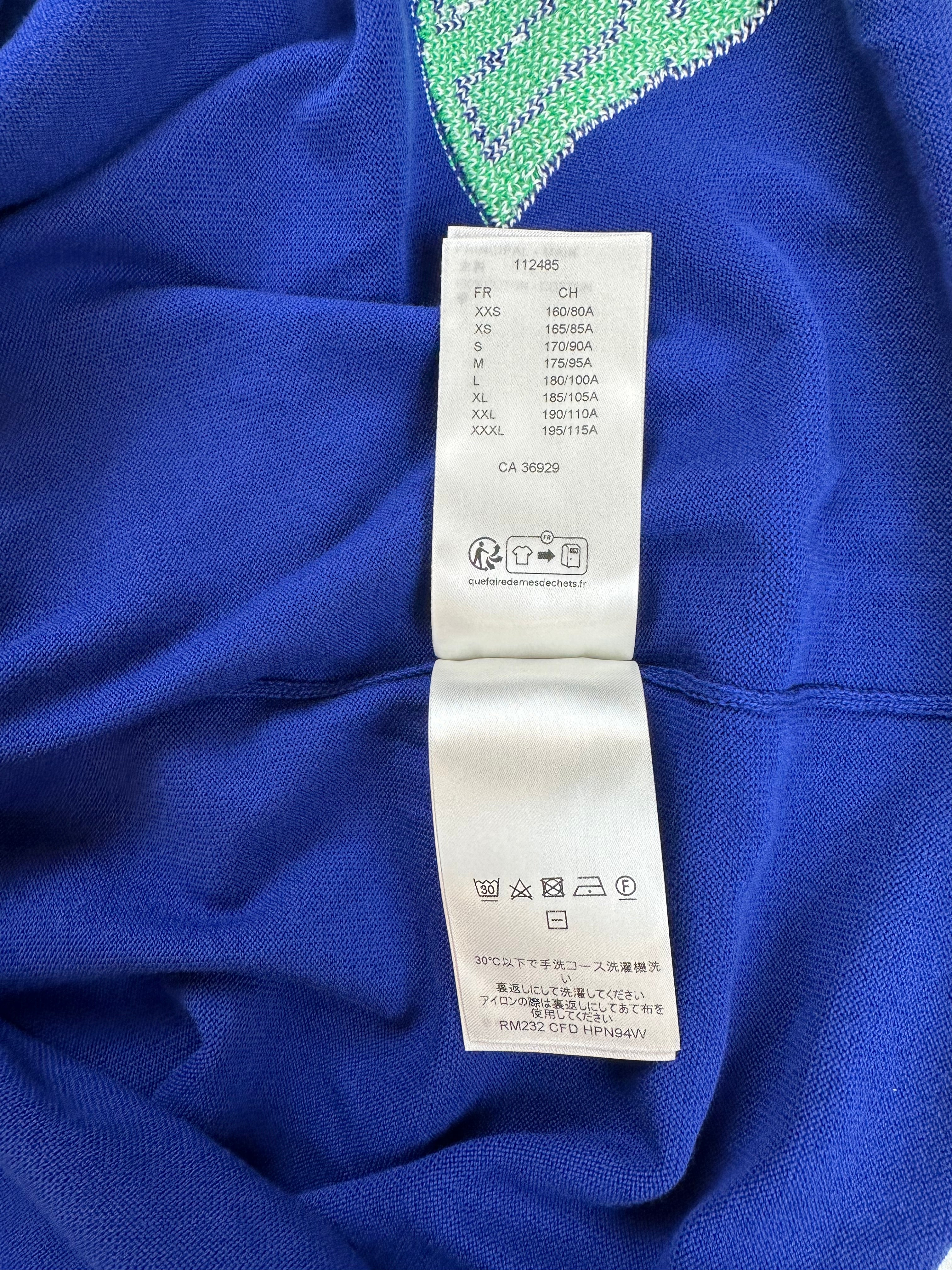 Louis Vuitton Intarsia Crewneck