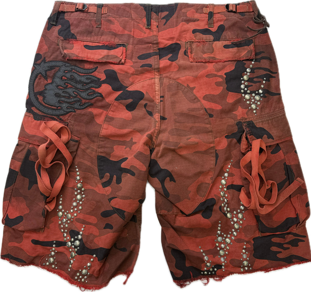 HS Studded Cargo Shorts