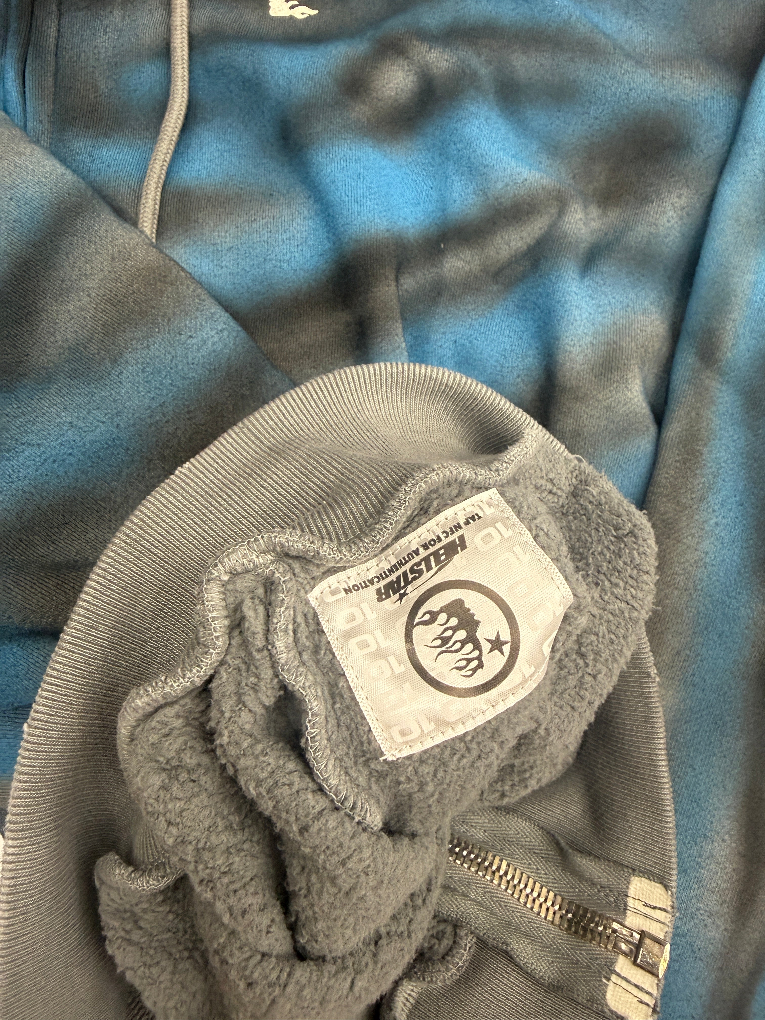 HS Airbrushed Zip Up Hoodie