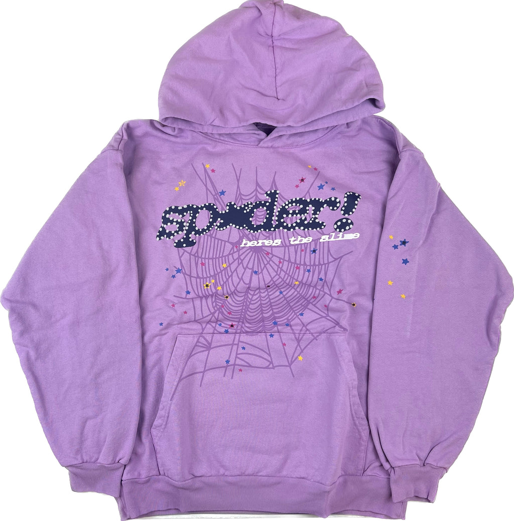Sp5der Açaí Hoodie