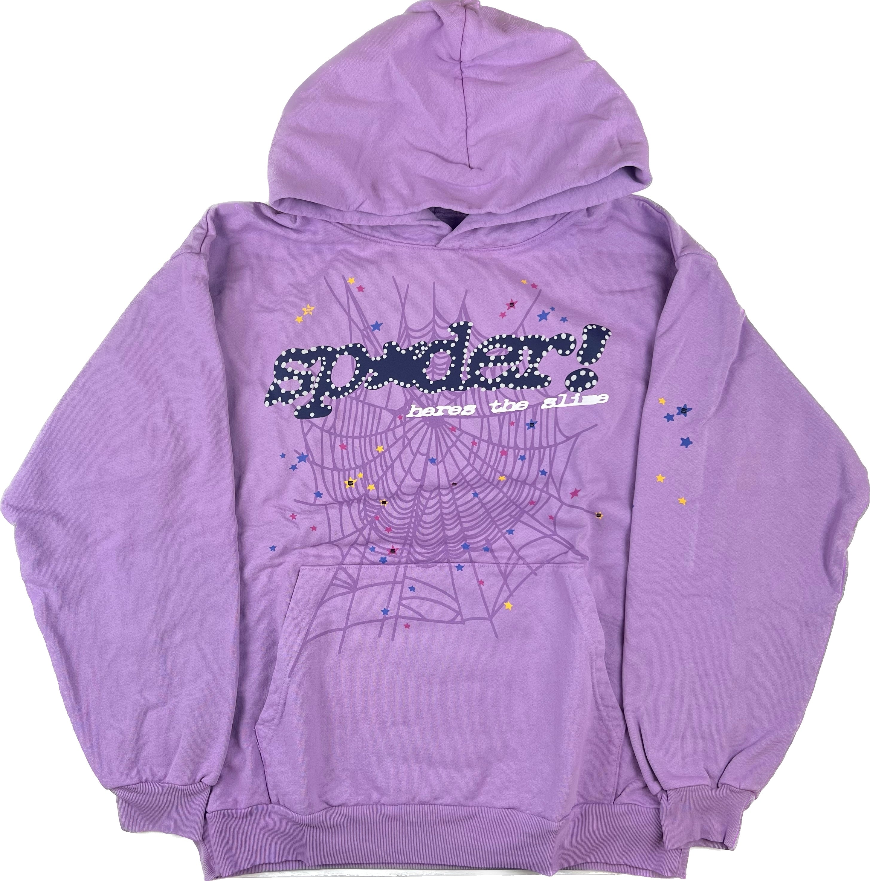 Sp5der Açaí Hoodie